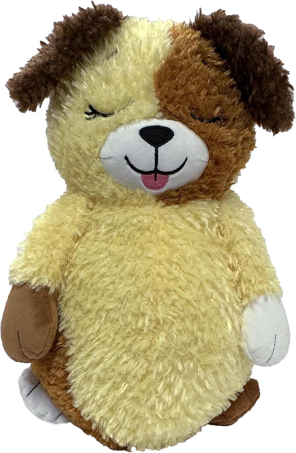Happy Nappers: Adorable Storables - Dog - Tan & Brown - 8” Ages 1+