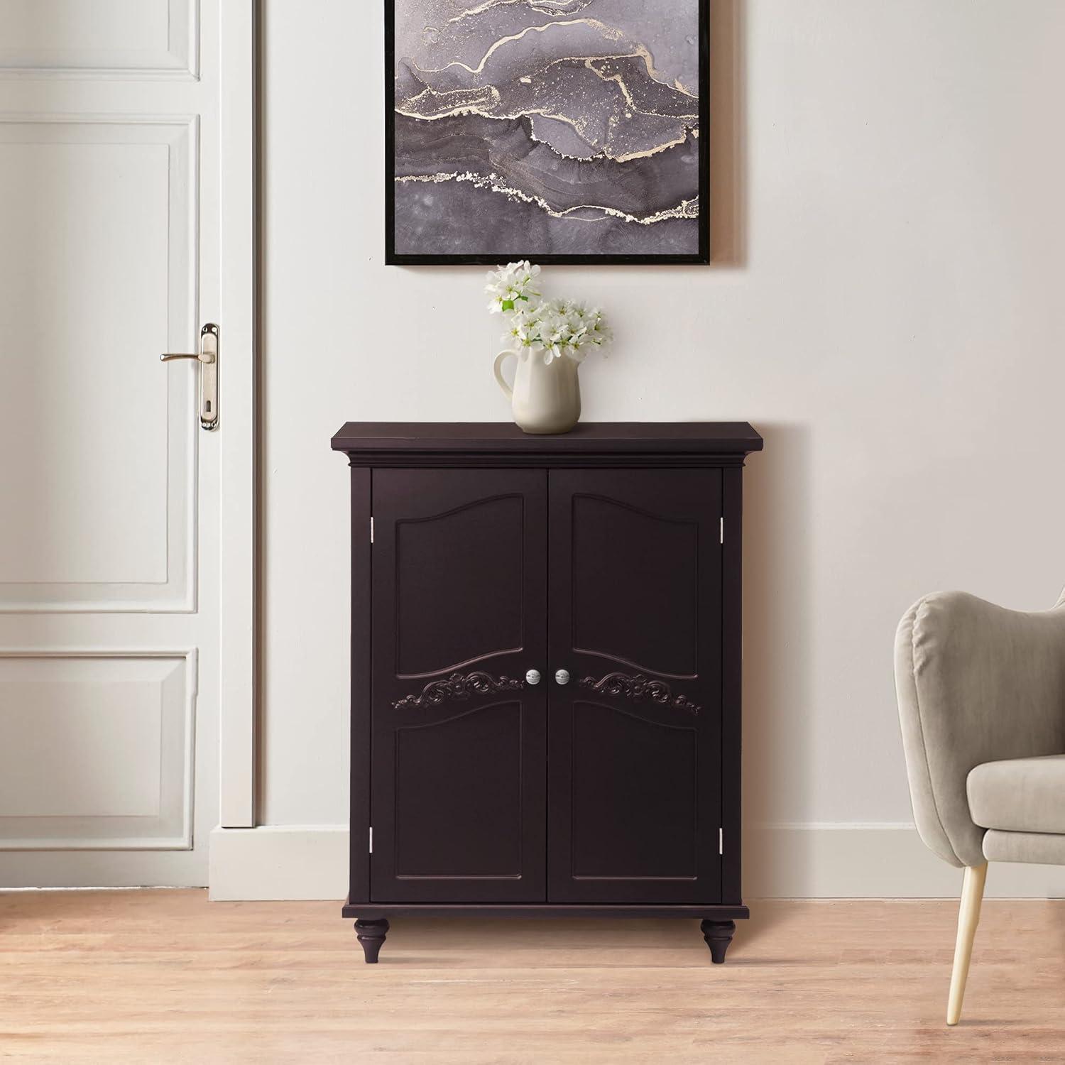 Versailles Floor Cabinet with Two Doors - Elegant Home Fashions