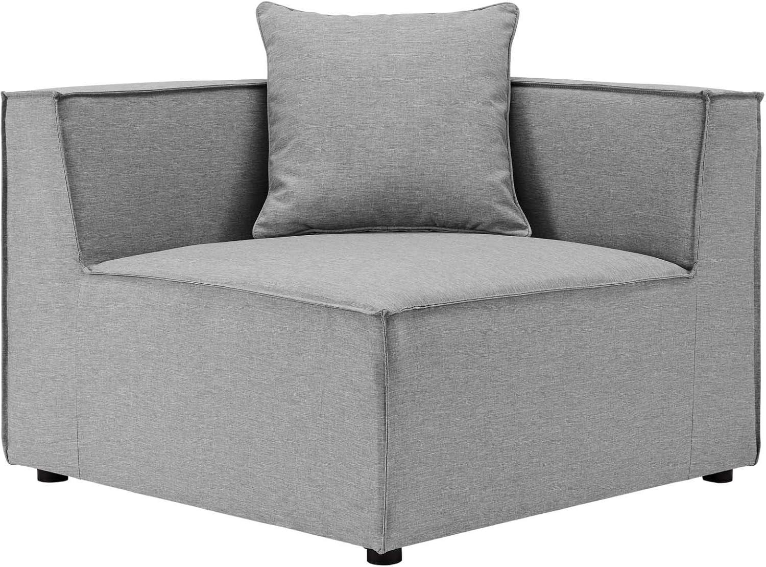 Saybrook Outdoor Patio Upholstered 8-Piece Sectional Sofa
