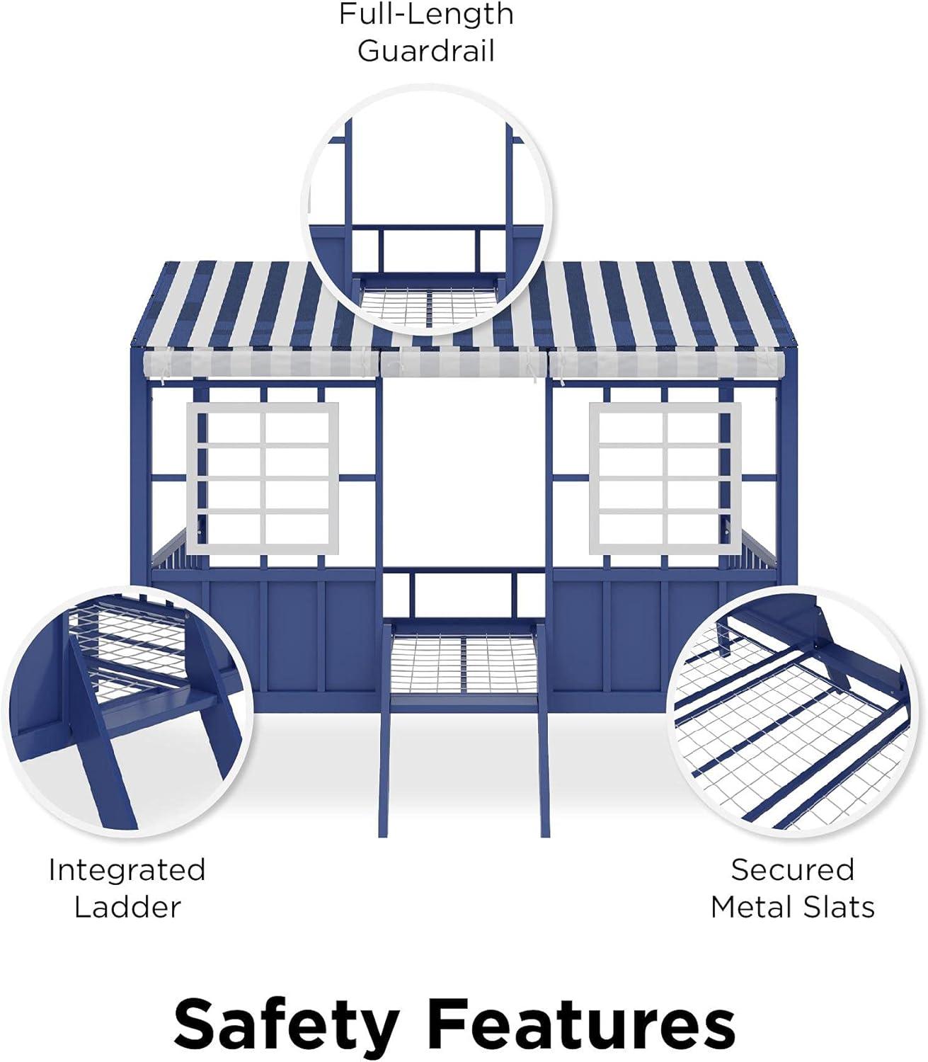 Rowan Valley Forest Metal Twin Loft Bed