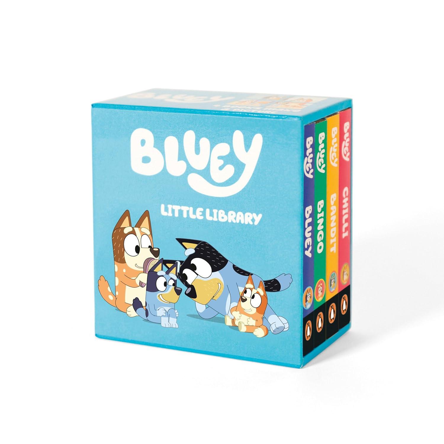 Bluey: Little Library 4-Book Box Set - by Penguin Young Readers Licenses (Mixed Media Product)