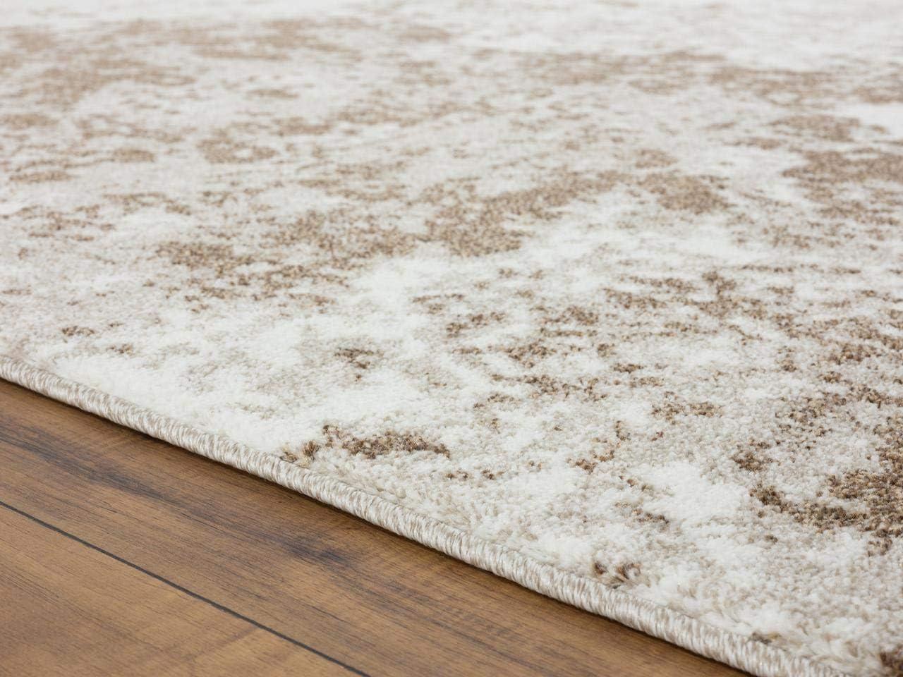 Luxe Weavers Beverly Collection Blue 8x10 Modern Abstract Area Rug