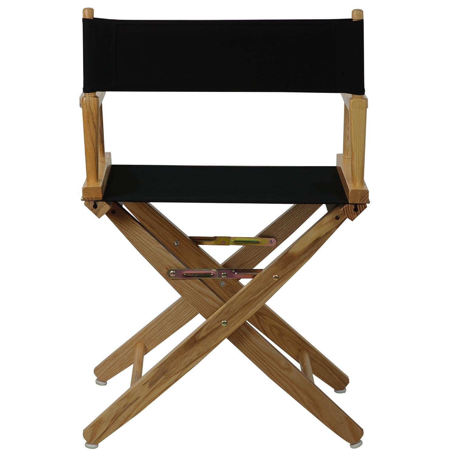 Extra-Wide Premium 18 in. Hardwoods Standard Height Directors Chair