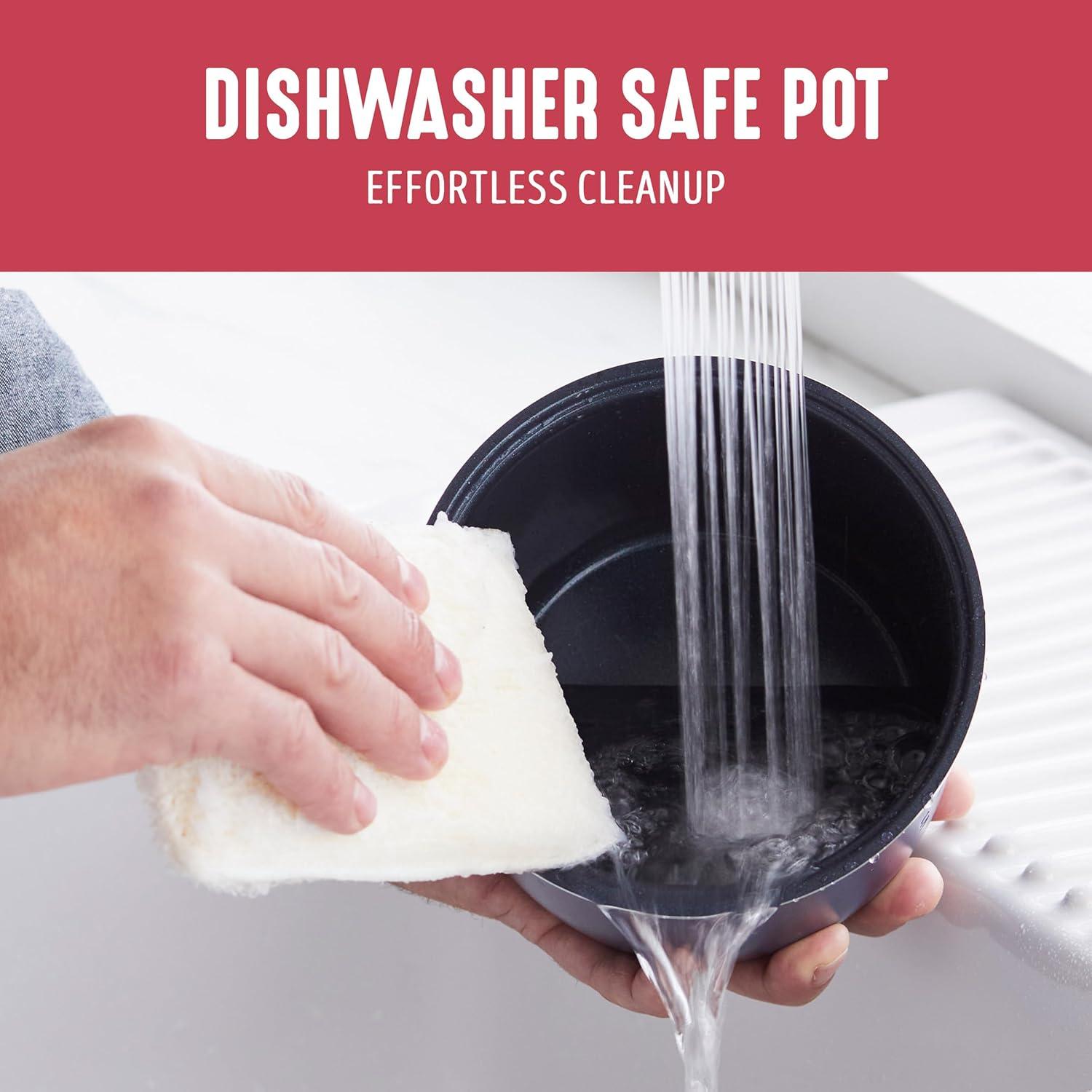 GreenLife Rice Cooker | Red