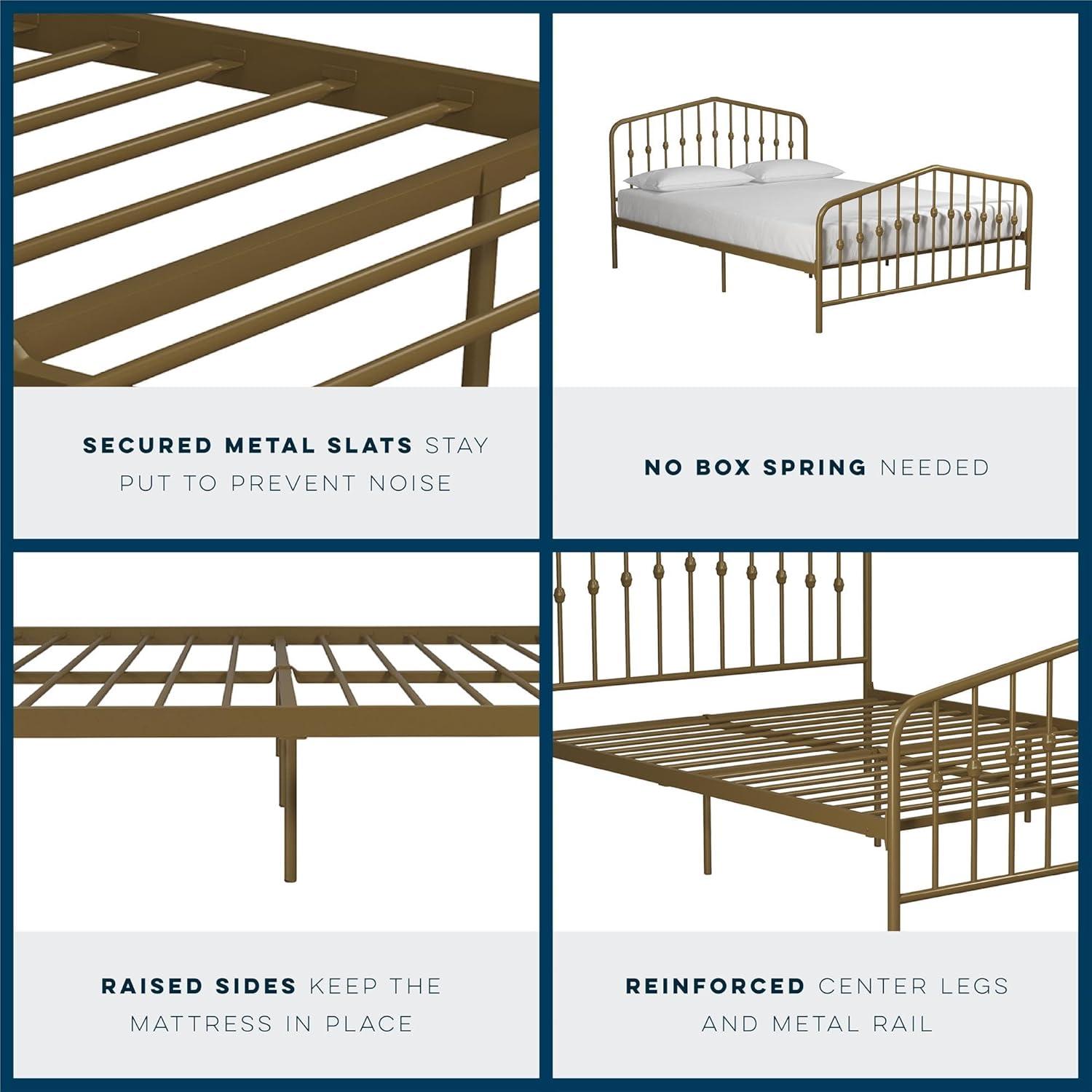 Bushwick Metal Platform Bed