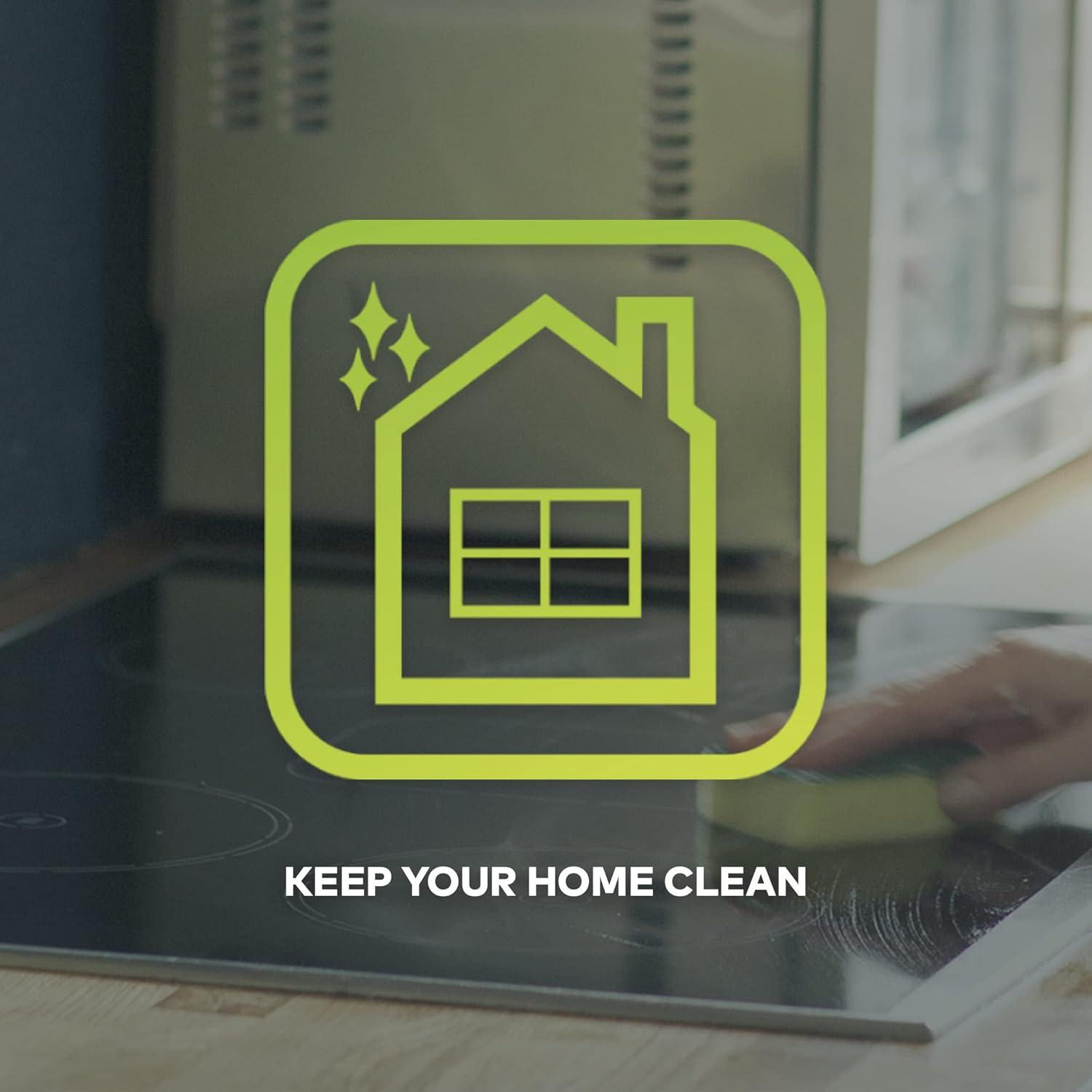 SCOTCH-BRITE 96CC 6" x 9" Green Scouring Pad,Green 10pk.