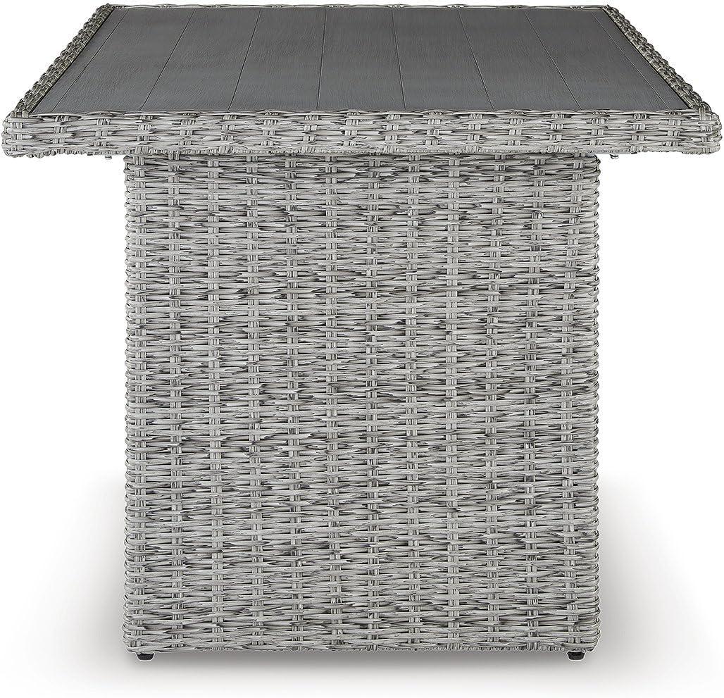 Signature Design by Ashley Casual Naples Beach Outdoor Multi-use Table Light Gray