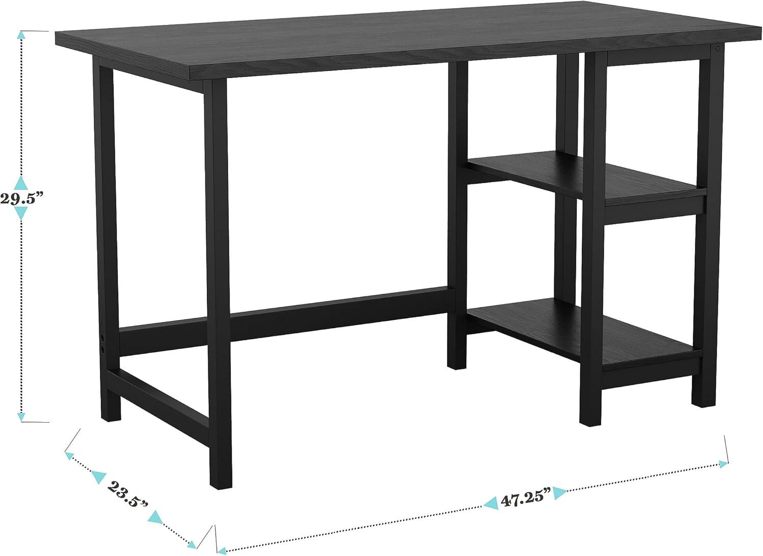 Martha Stewart Martha Stewart Beckett Home Office Trestle Desk with Shelves
