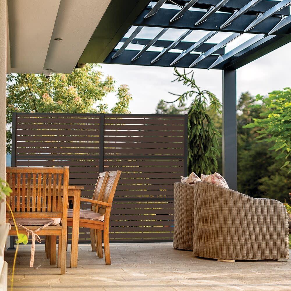 Barrette Outdoor Living 2 ft. x 4 ft.  Boardwalk Decorative Screen