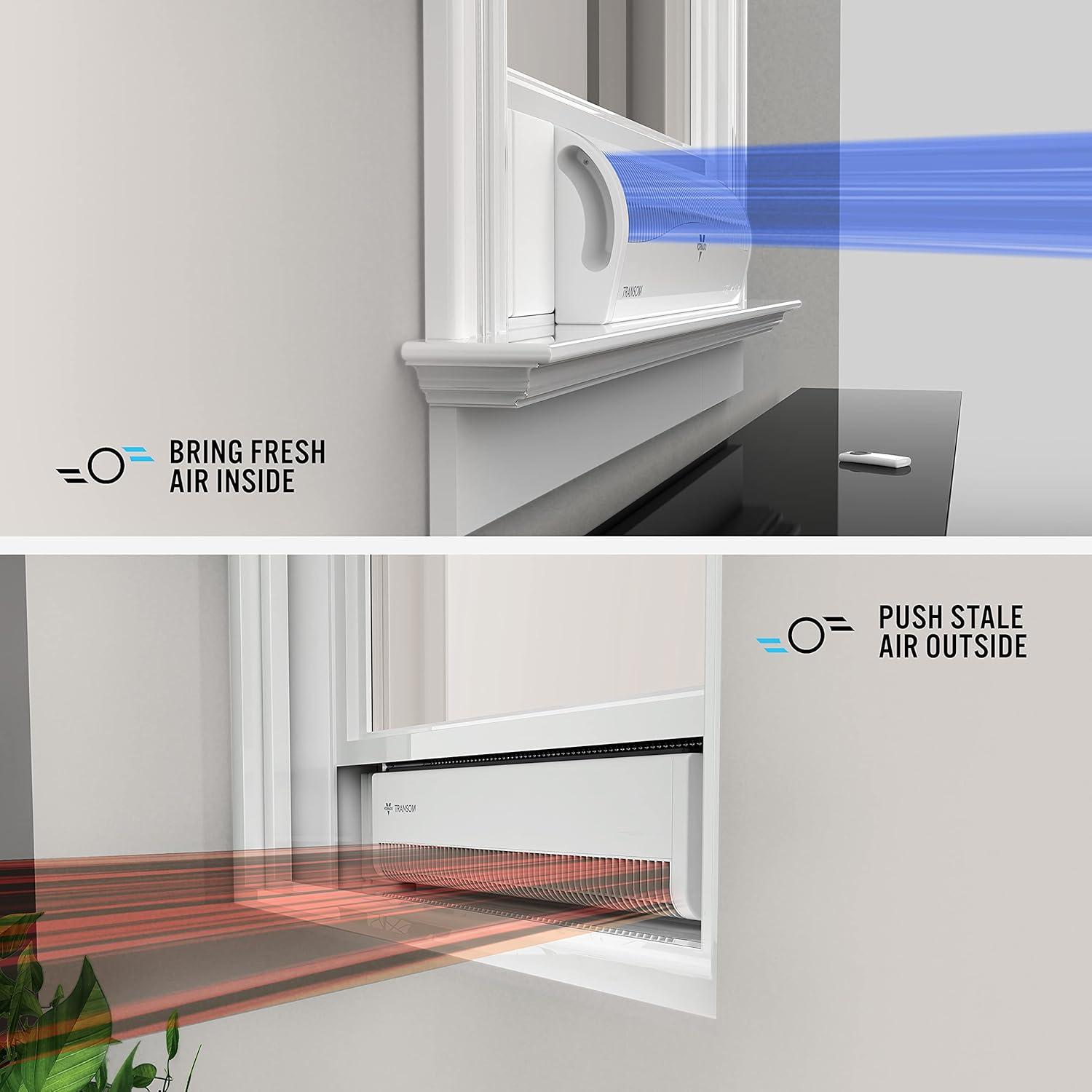 Vornado Vornado TRANSOM Window Fan with Reversible Exhaust Mode