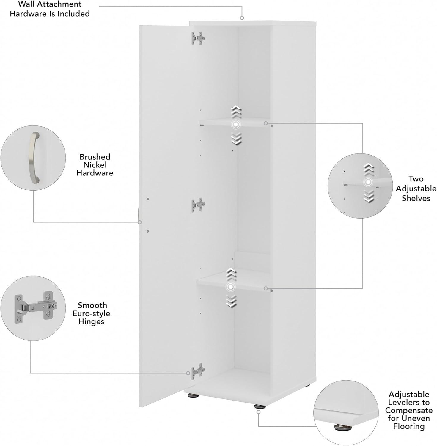 Laundry Storage Freestanding Linen Cabinet