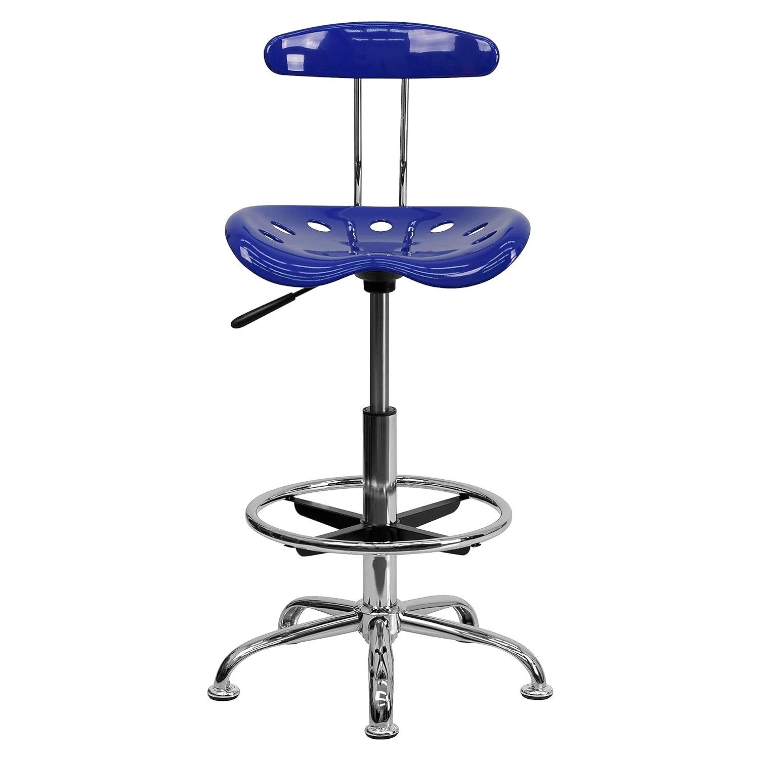 Flash Furniture Monroe Adjustable Height Swivel Bar Stool