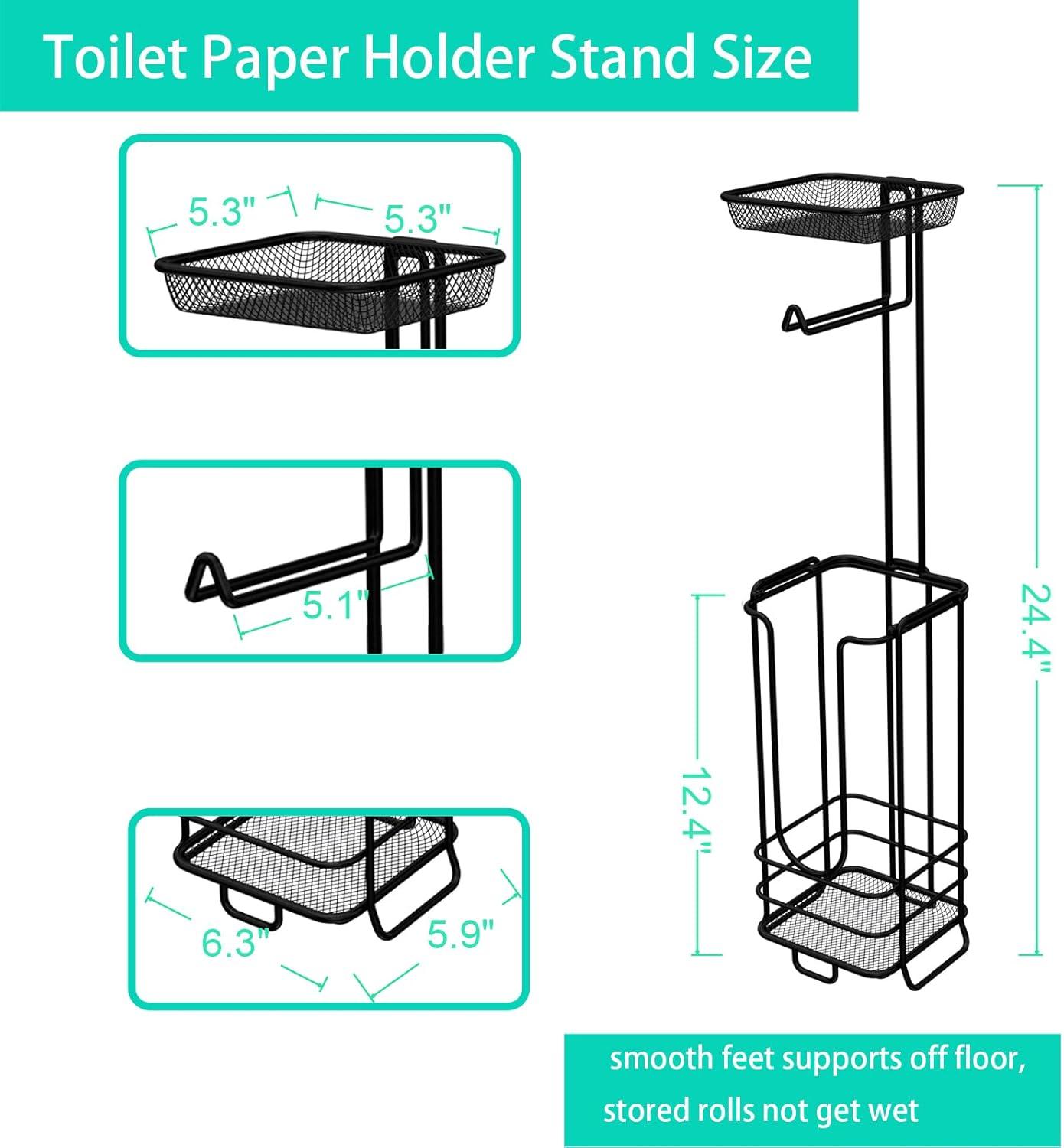 Free Standing Toilet Paper Holder