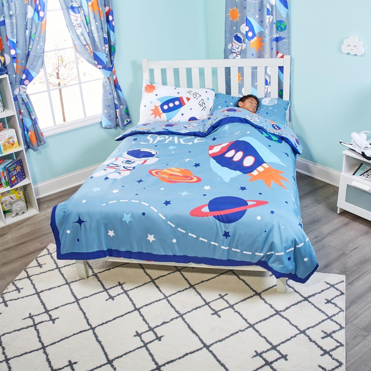 Everyday Kids Outer Space Twin/Full Size Bed Comforter