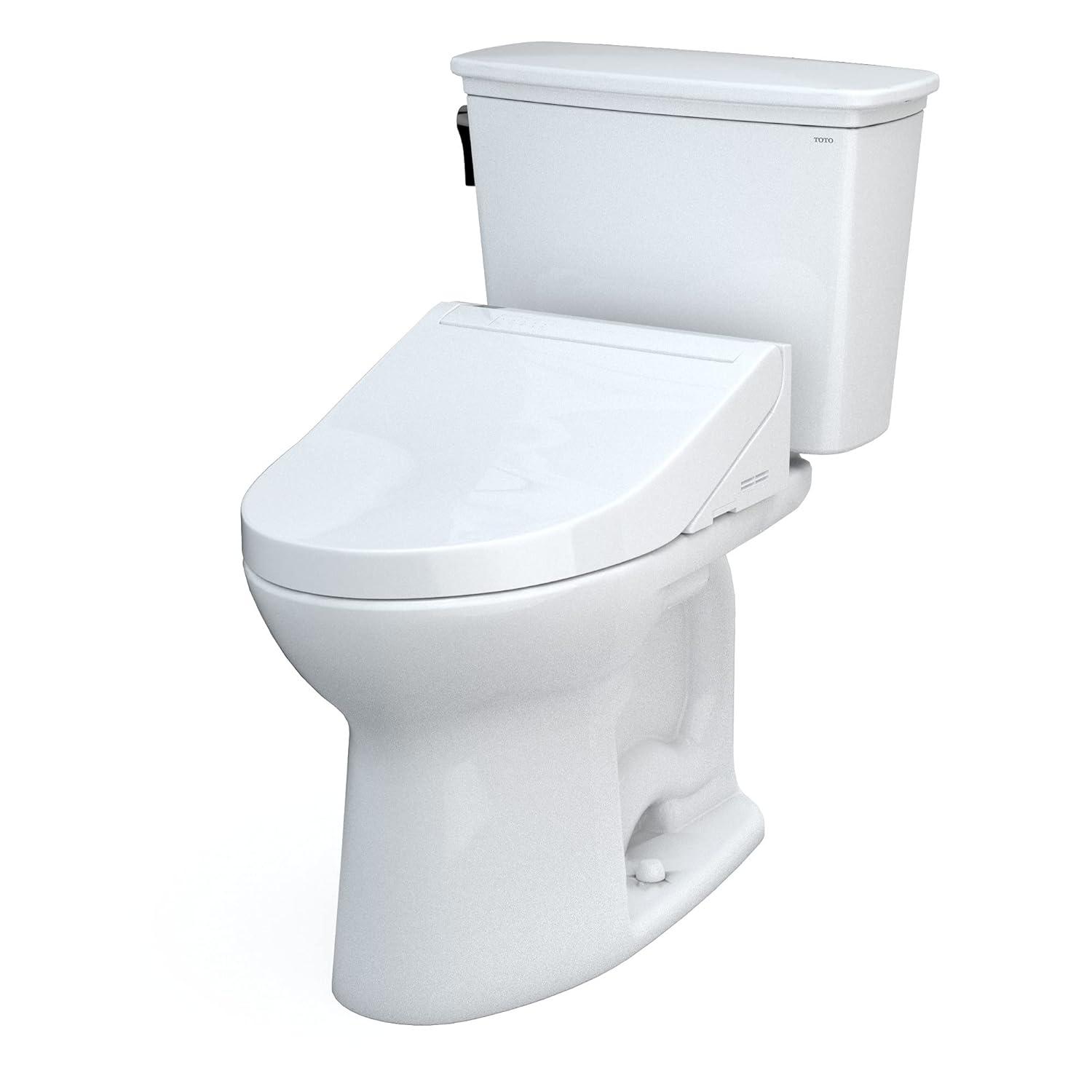 TOTO MW7863084CEG#01 Drake® 1.28 GPF (Water Efficient) Elongated Two-Piece Toilet with Tornado Flush (Seat Included)