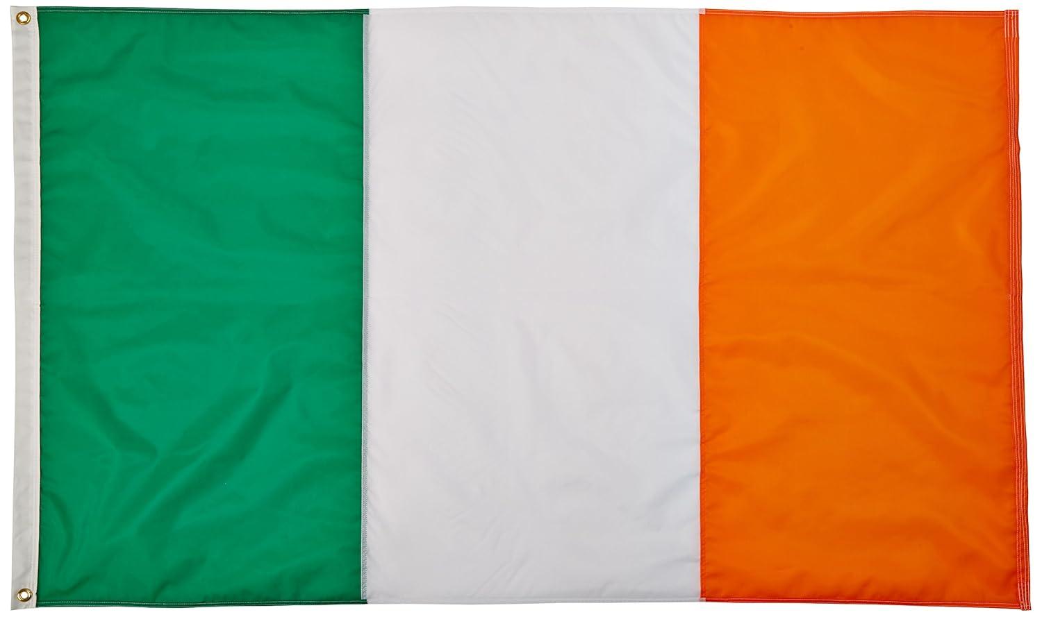 3x5 Country of Ireland Irish Knitted Nylon Flag 3'x5' Banner Brass Grommets