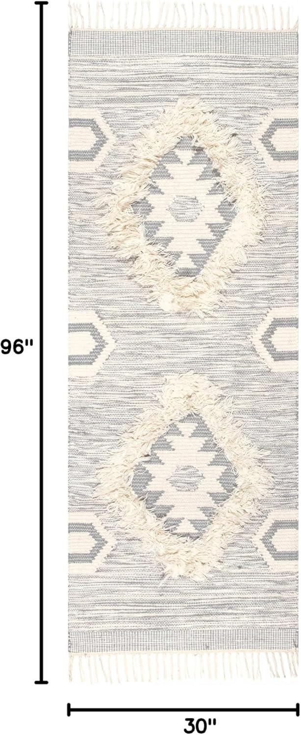 Nuloom Savannah Moroccan Tasseled Wool Indoor Area Rug