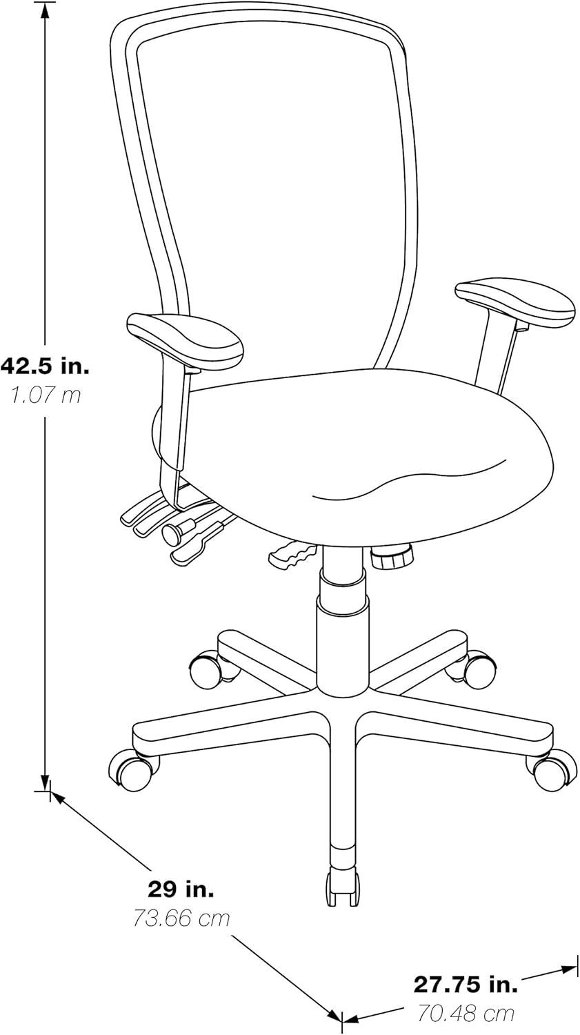 ProGrid High-Back Executive Office Chair in Coal FreeFlex Fabric