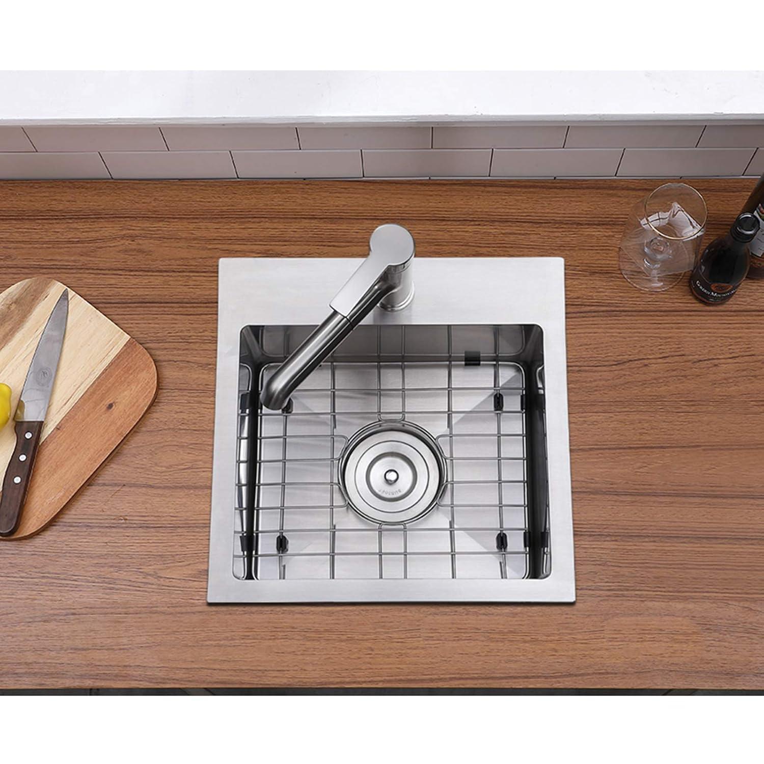 Ruvati 33-inch Apron-Front Farmhouse Kitchen Sink -Stainless Steel