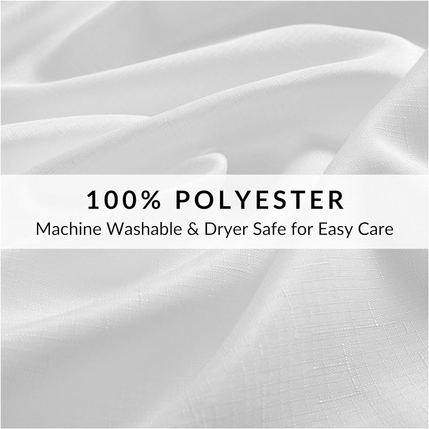 Elrene Alison Eyelet Punched Border Fabric Tablecloth - Elrene Home Fashions