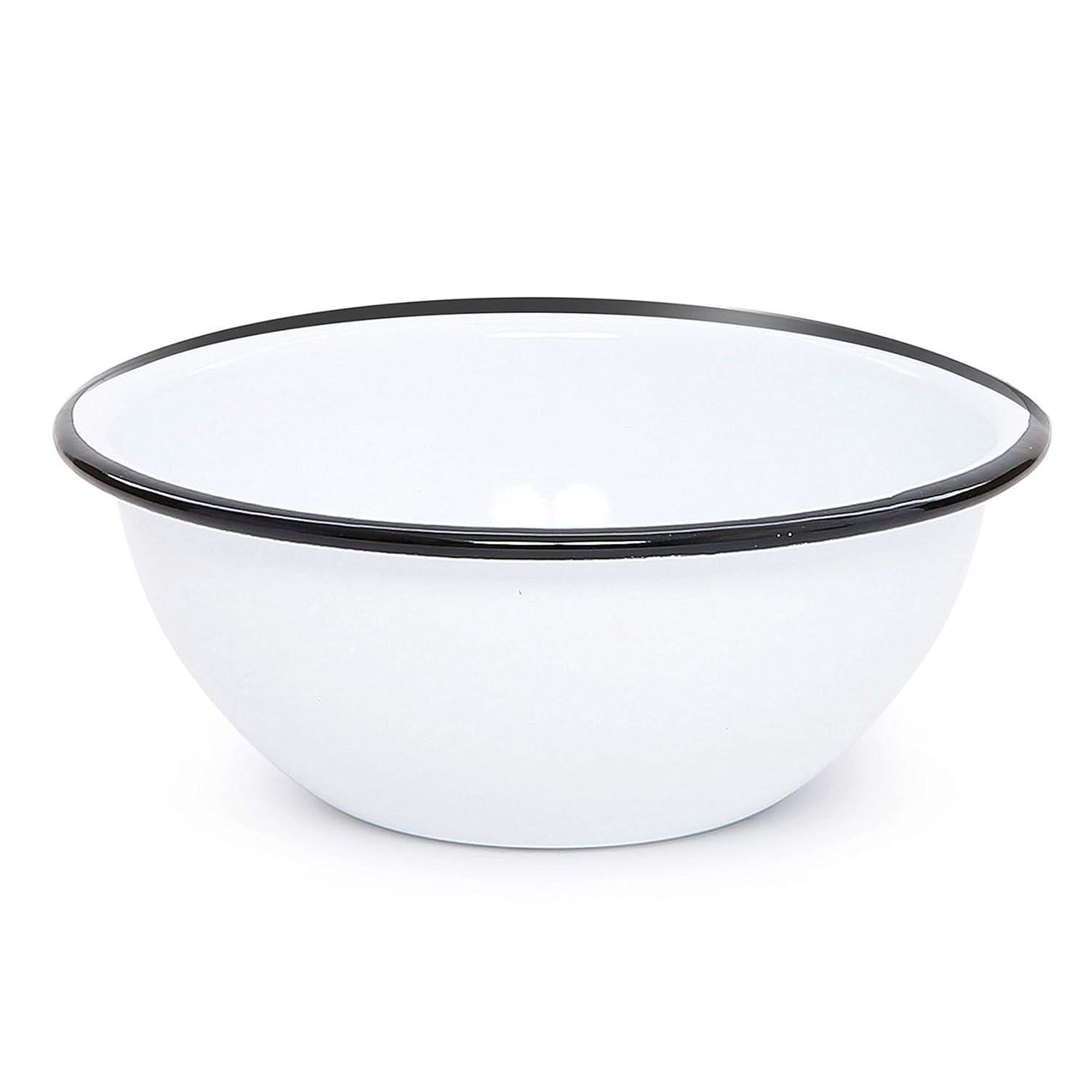Crow Canyon Home Crow Canyon Enamelware Vintage 20 oz Cereal Bowls (Set of 4)