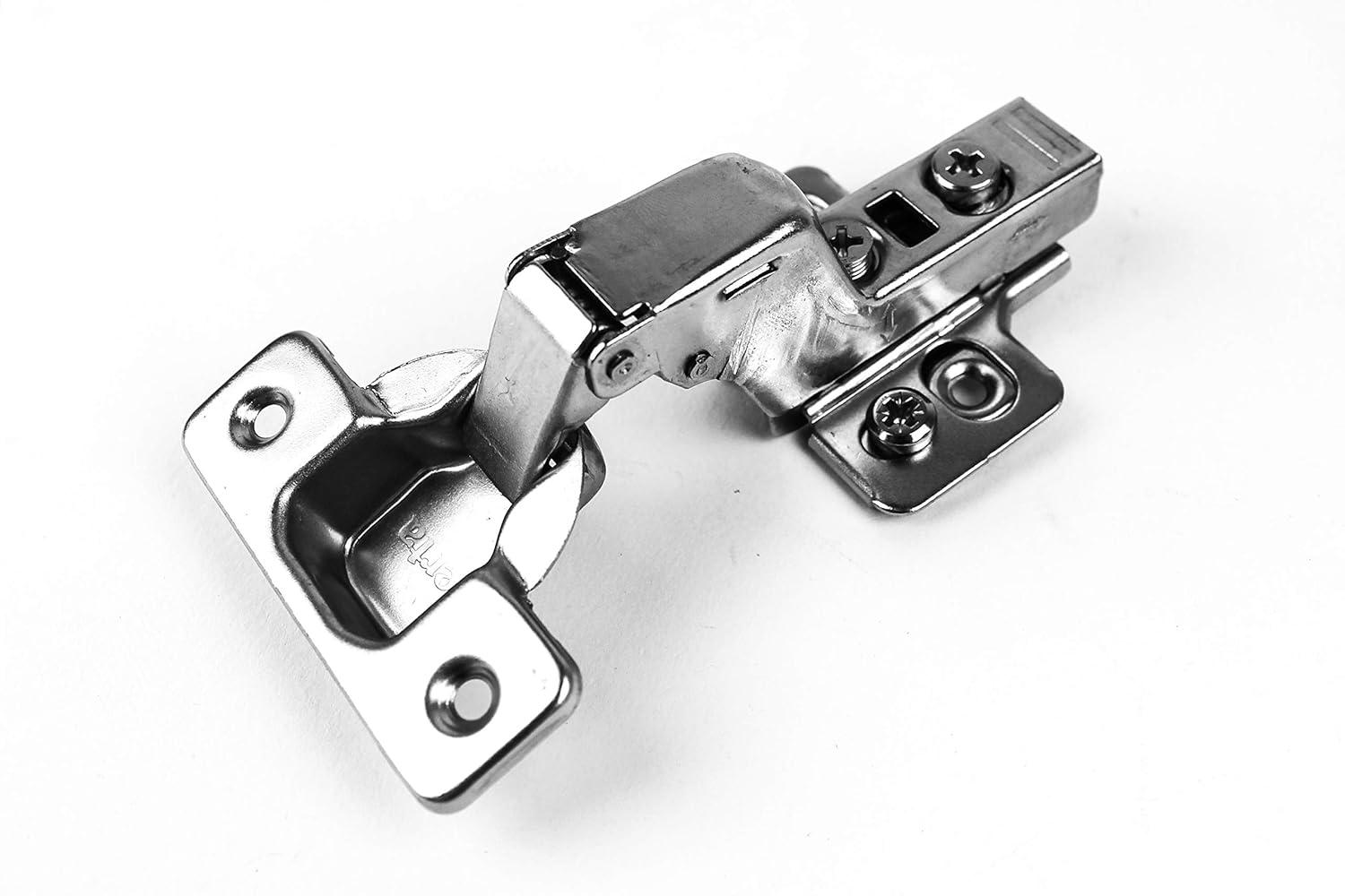 Berta 110 Degree Inset Soft Close Frameless Concealed Overlay Hinge (Set of 10)