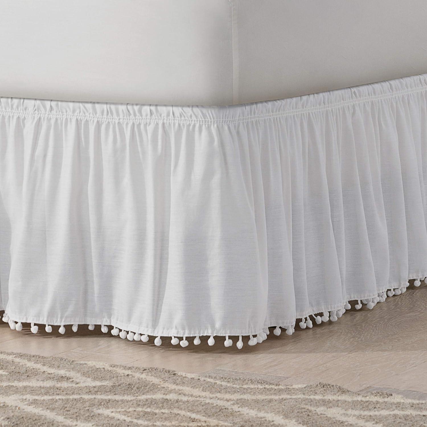 Ruffled Wrap Around Bed Skirt