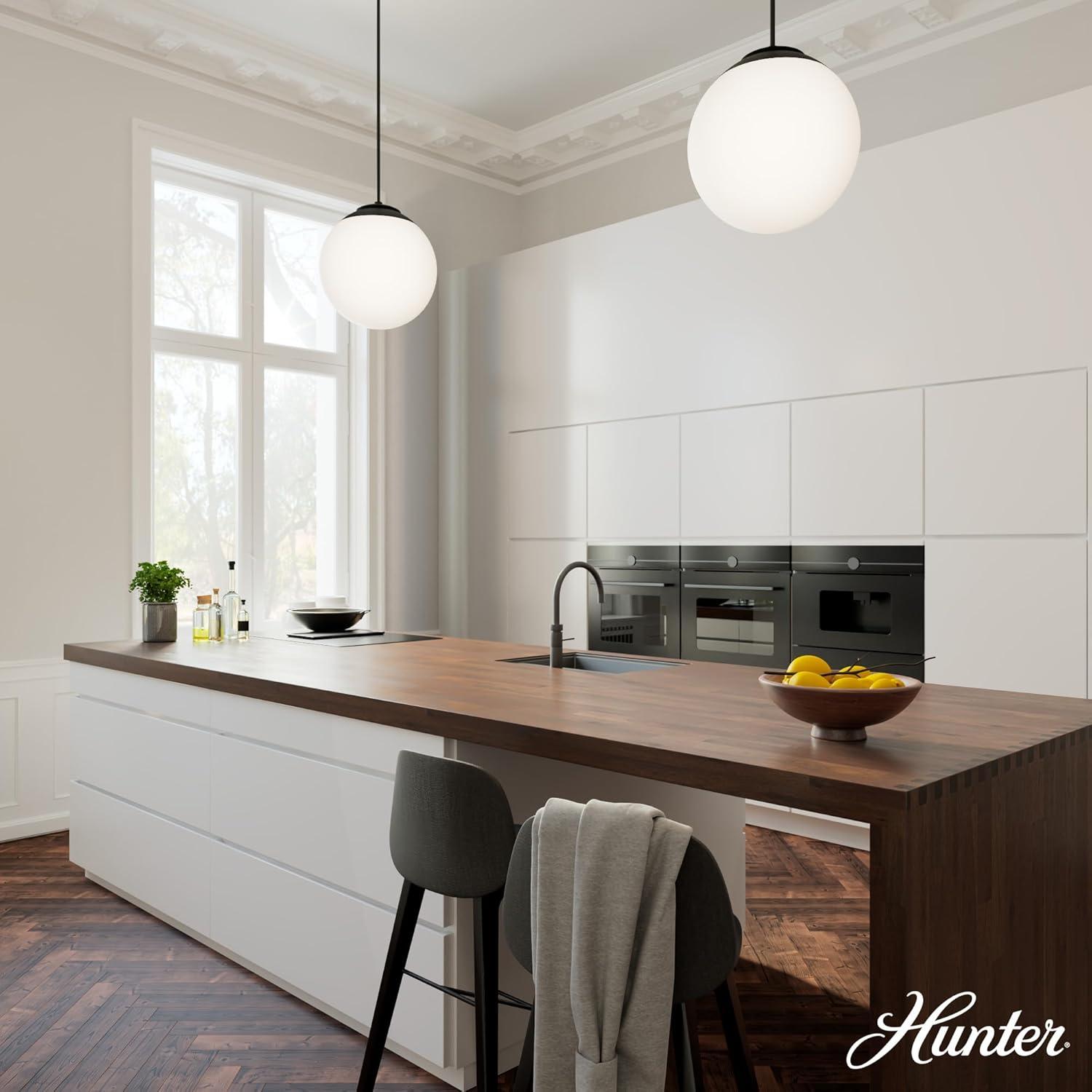 Hunter Fan Hepburn 1 - Light Sphere Globe Pendant