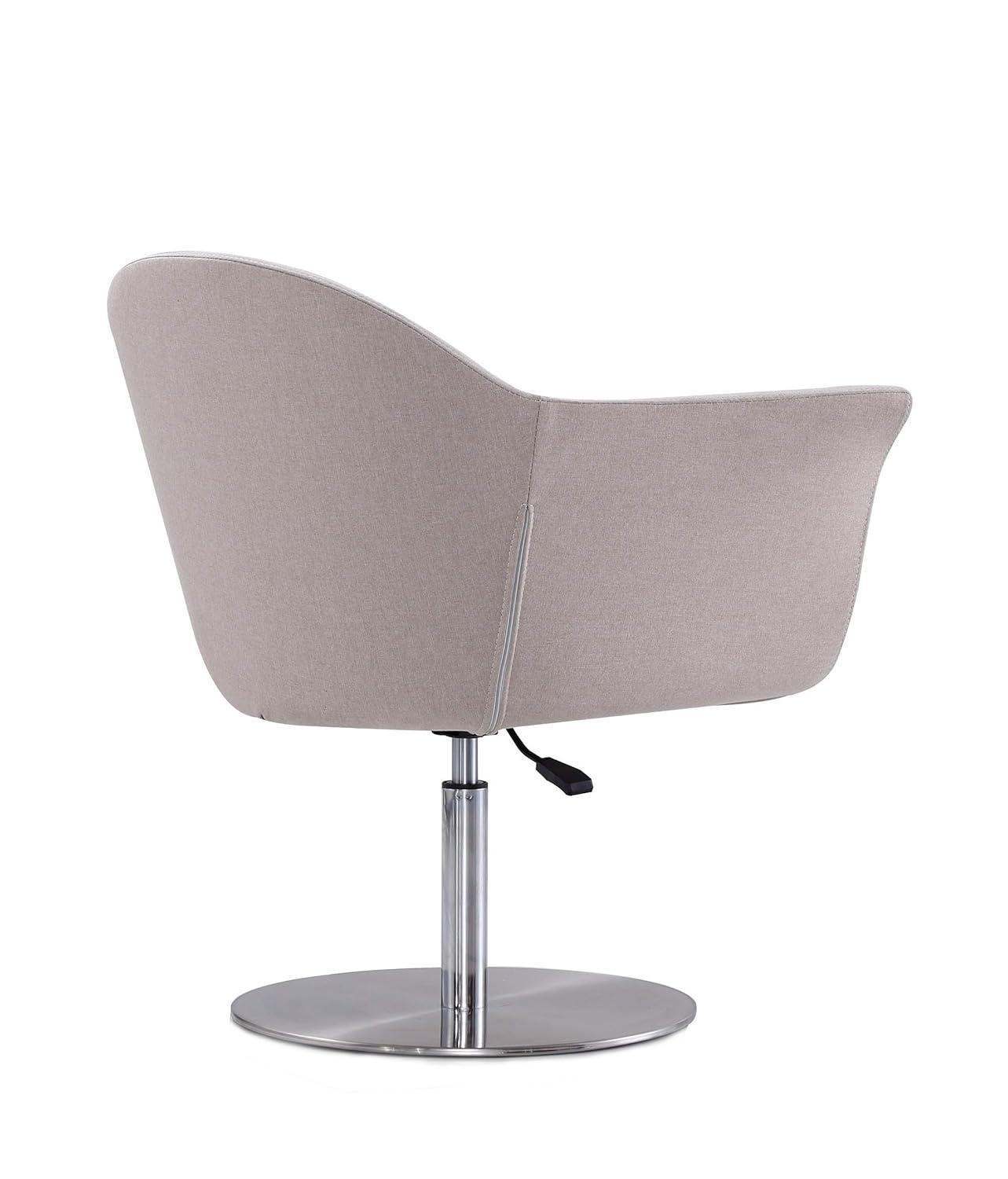 Orren Ellis Hillian Upholstered Swivel Armchair (Set of 2)