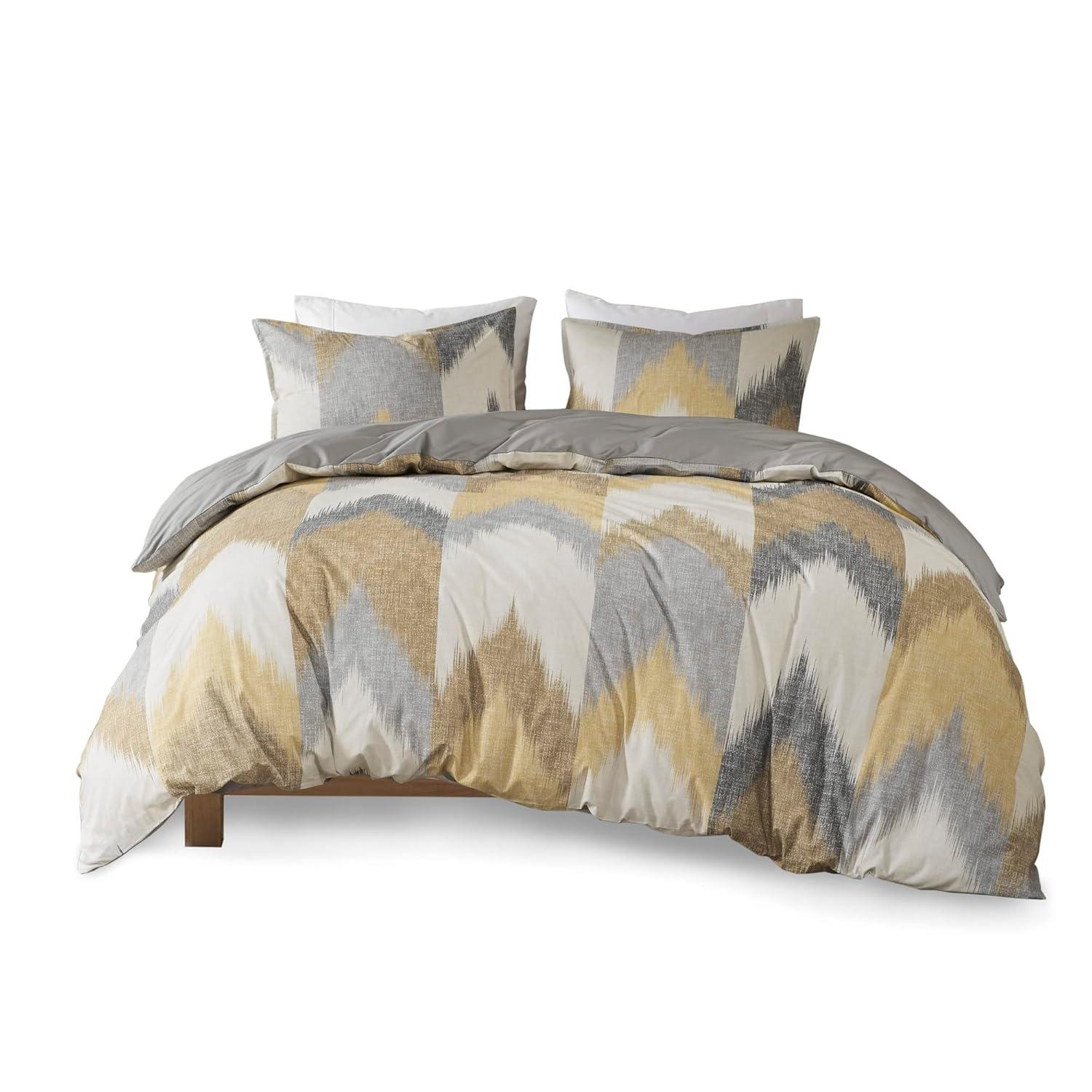Alpine Printed Cotton Duvet Cover Set