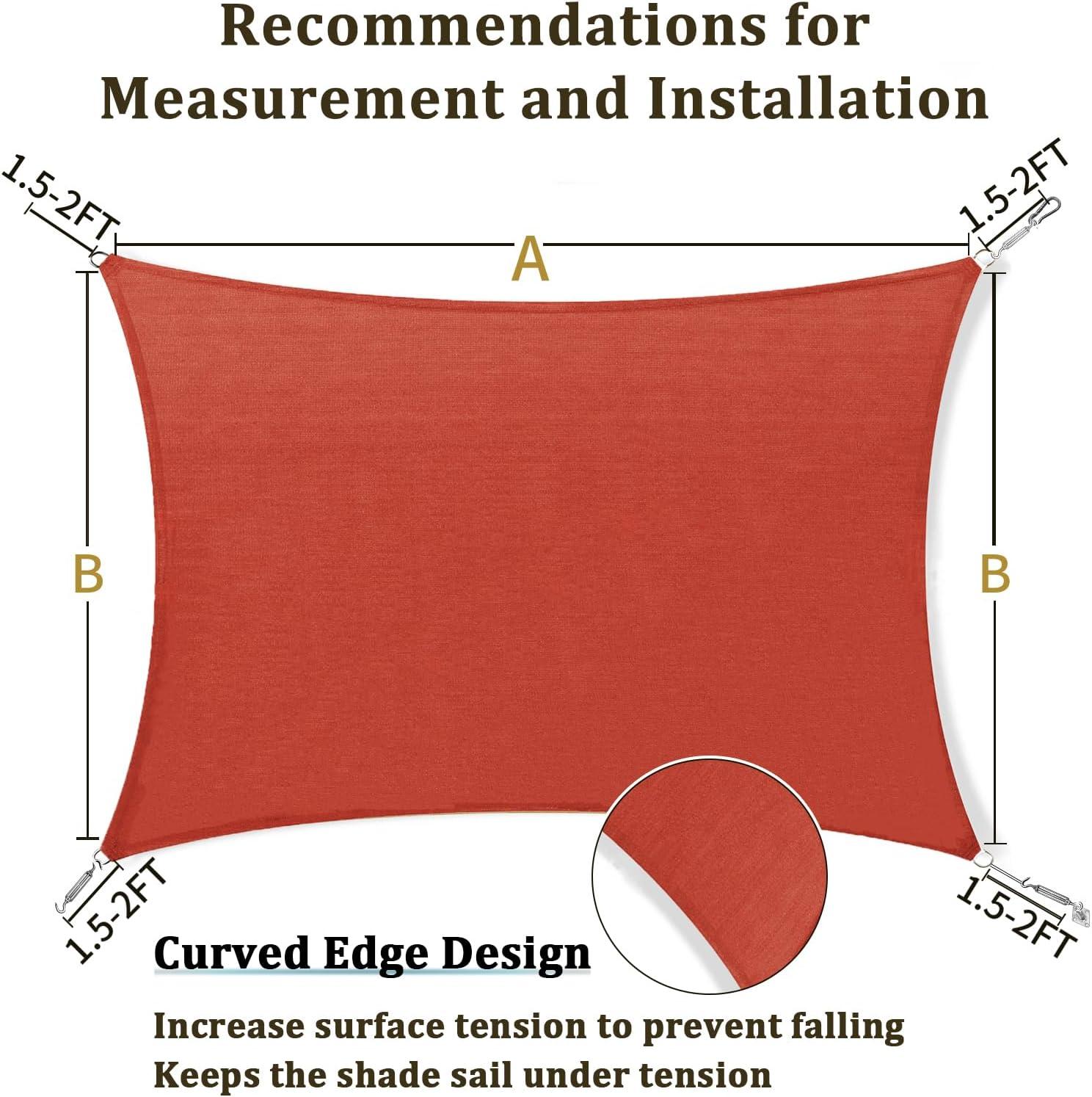Backyard Expressions 12' Square Shade Sail