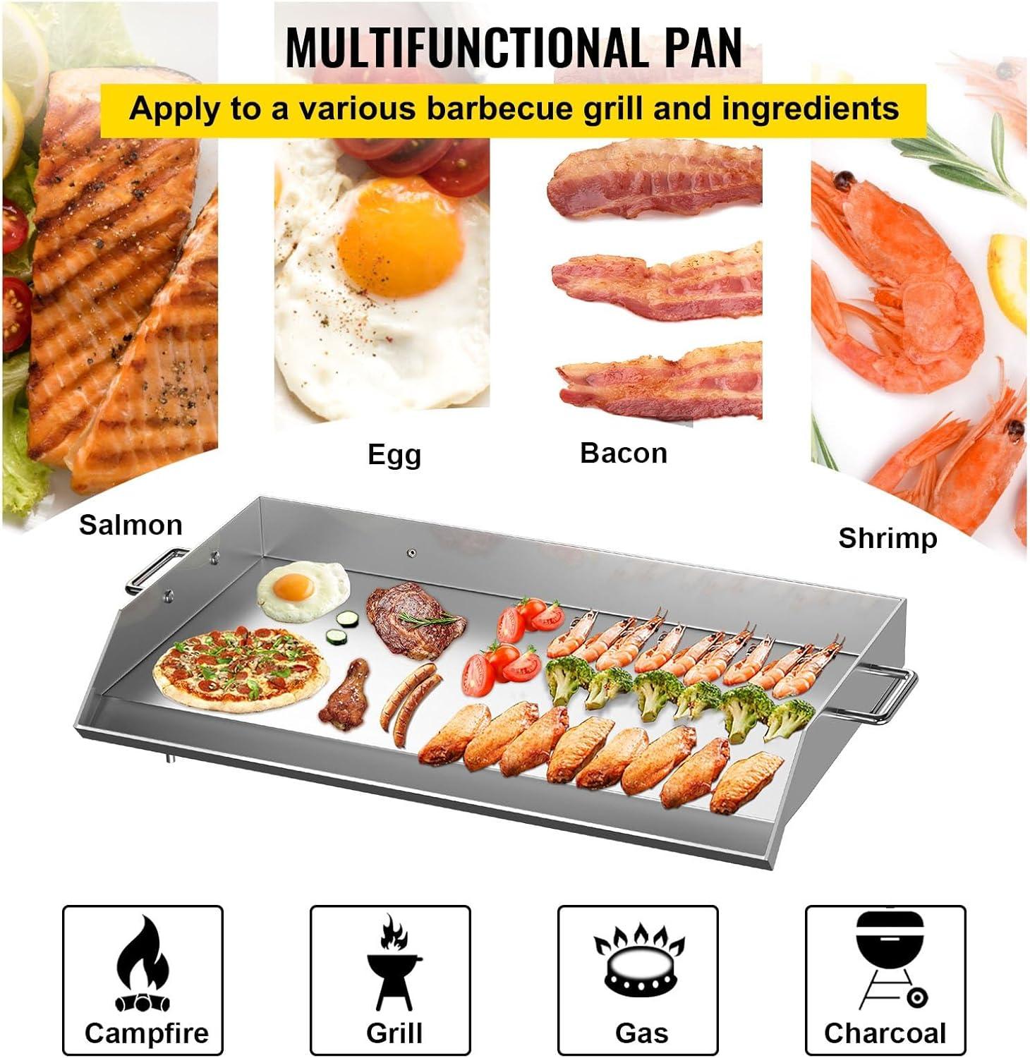VEVOR 36" Non-Stick Stainless Steel Griddle