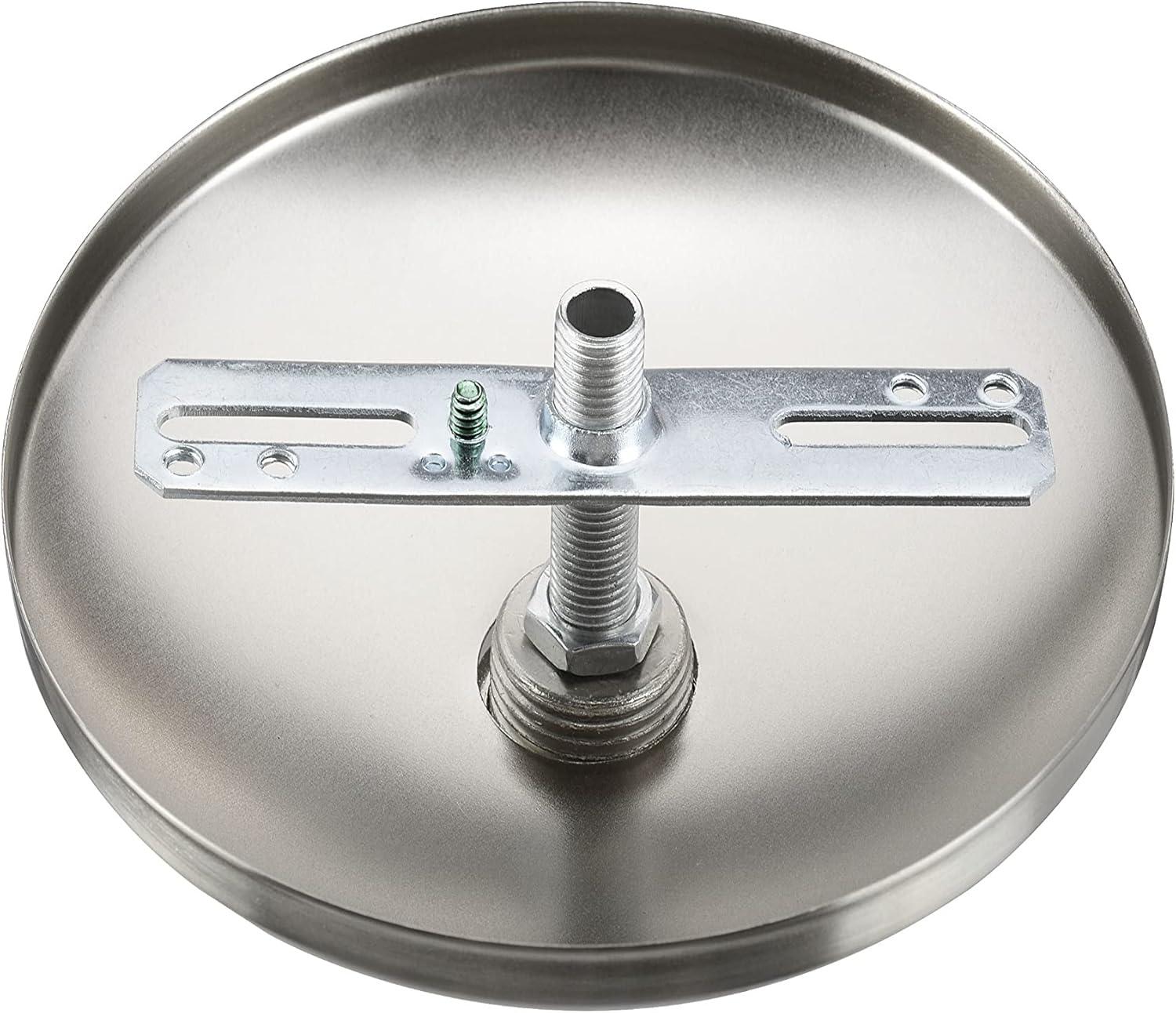 Aspen Creative 21511-12 Canopy Kit, 5"D with Collar Loop, 1" Center Hole, Oil Rubbed Bronze, 2PK