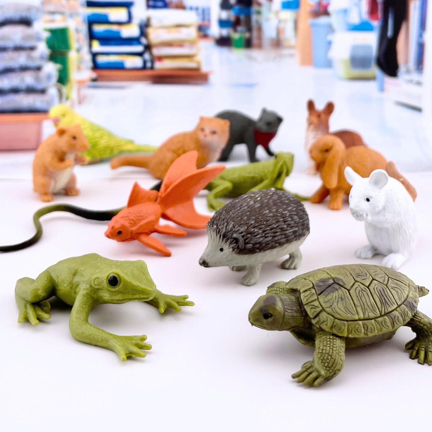 Safari Ltd. Pets TOOB - Includes 12 BPA, Pthalate, and Lead Free Hand Painted Figurines - Ages 3+