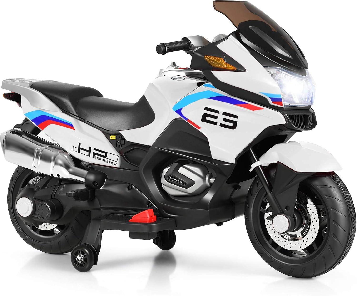 Costway Costway 12 Volt 1 Seater Motorcycles Battery Powered Ride On