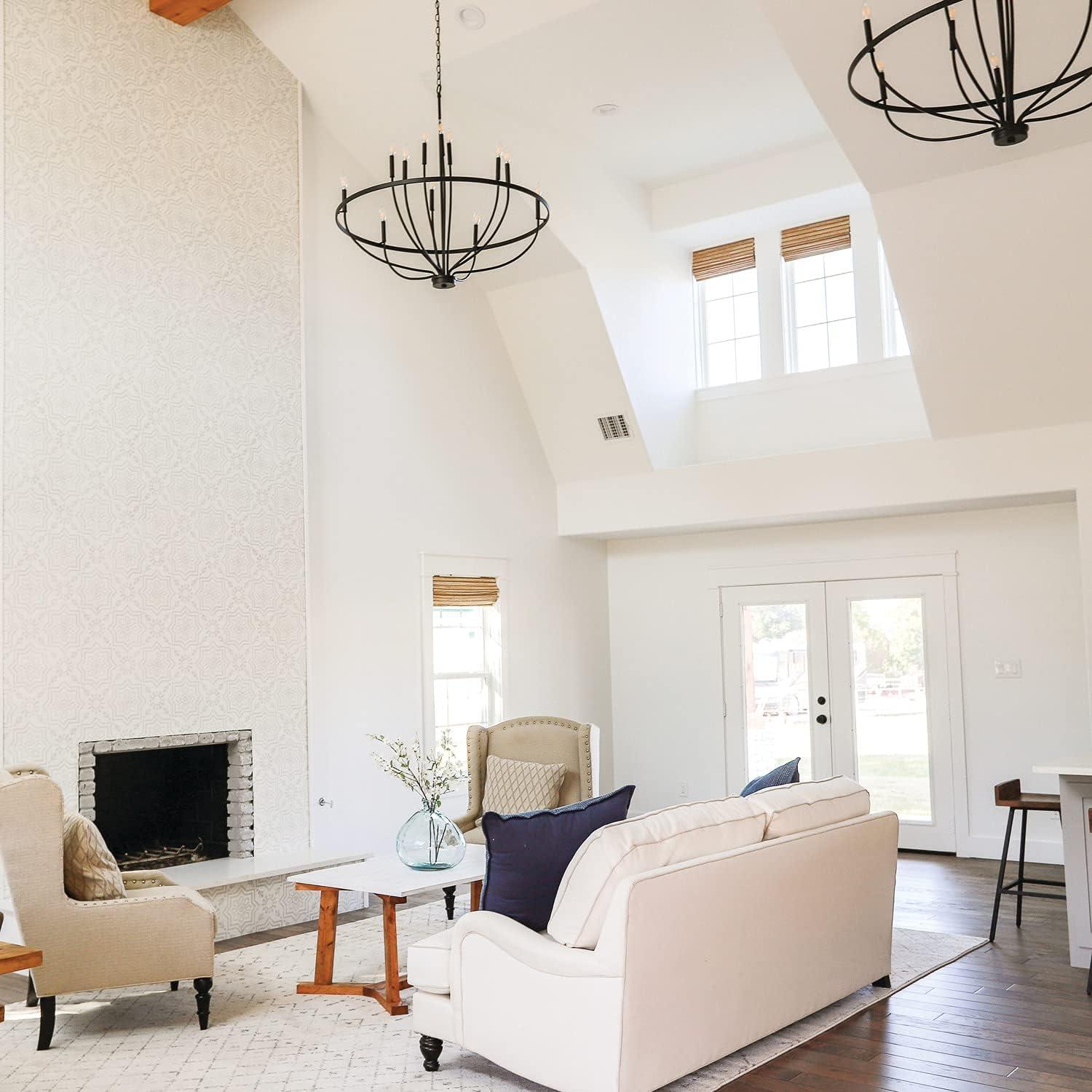 Capital Lighting 12 - Light Dimmable Empire Chandelier