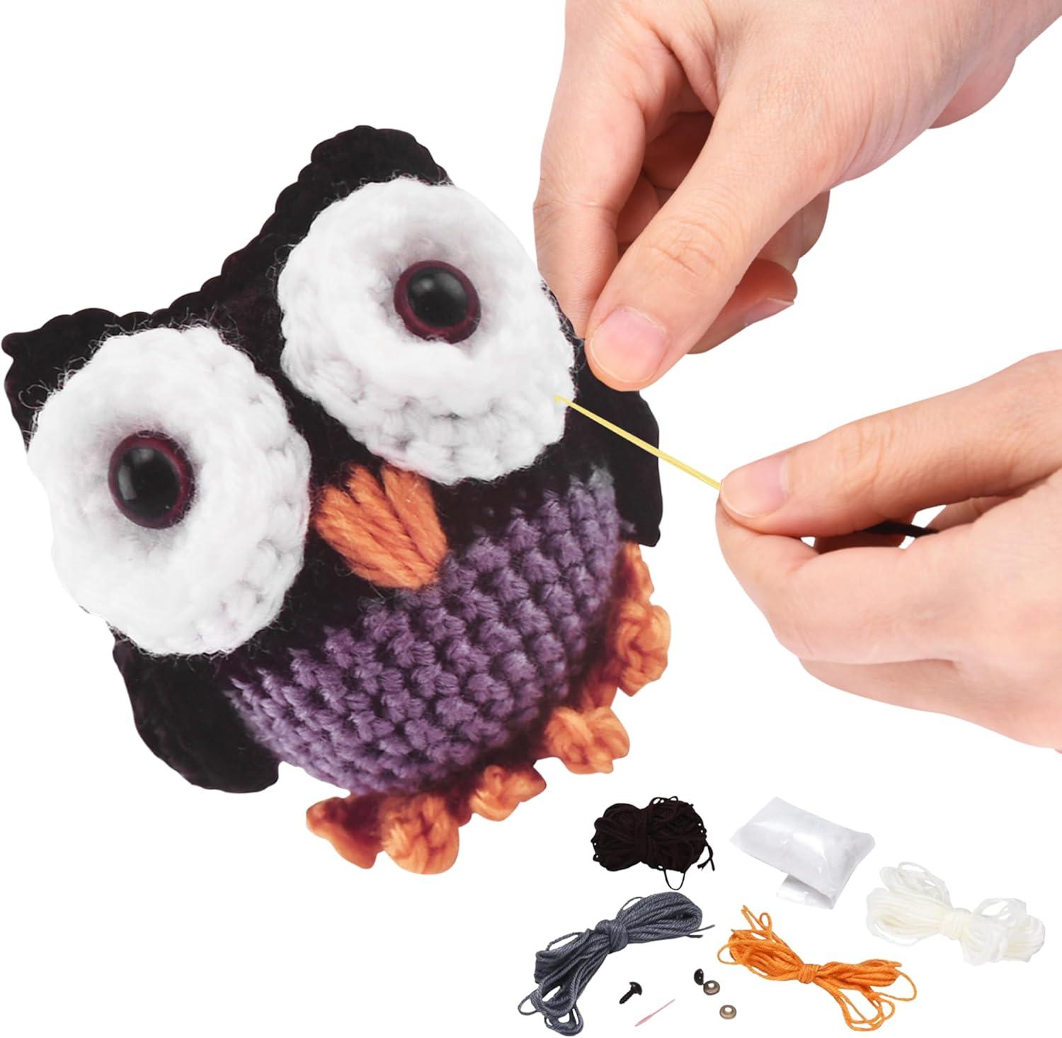 Neliblu Owl Sewing Kit for Kids Girls Sewing Kit for DIY Craft