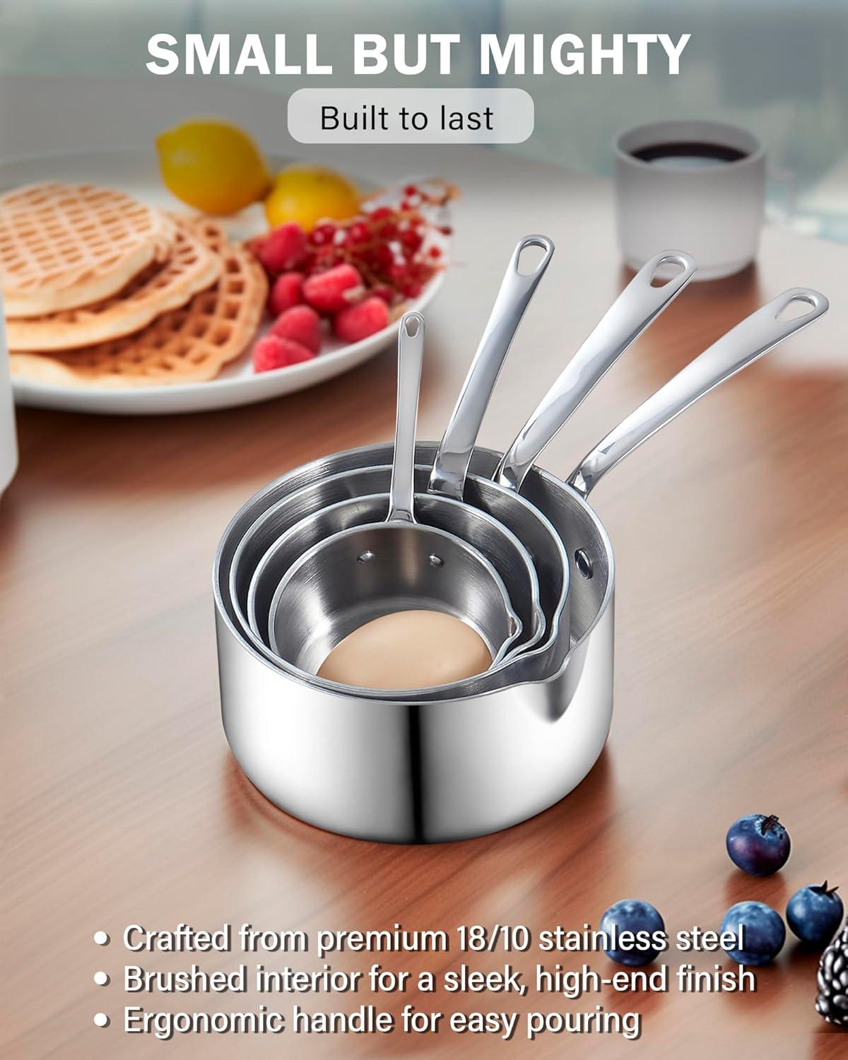 Cooks Standard Cooks Standard Multi-Ply Clad Stainless Steel Butter Warmer 0.15 Qt