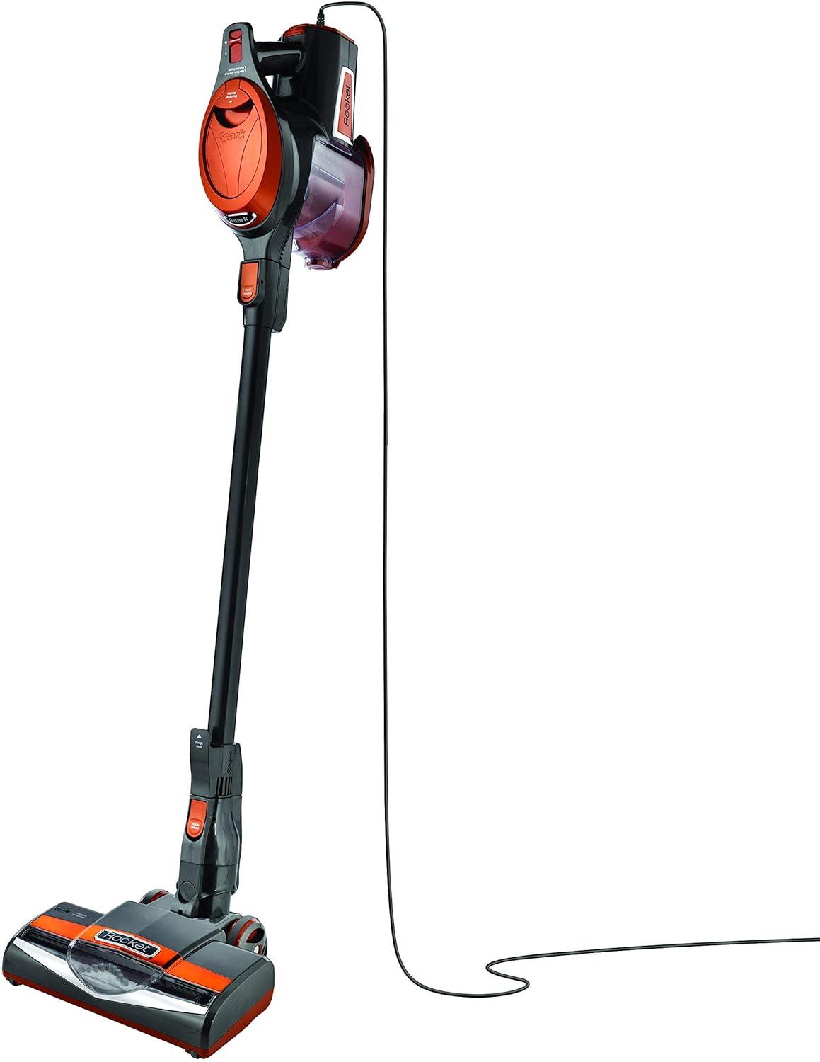 Shark Rocket Ultra-Light Corded Stick Vacuum - HV301: Pet Hair Pick Up, Swivel Head, Converts to Handheld, 25' Cord