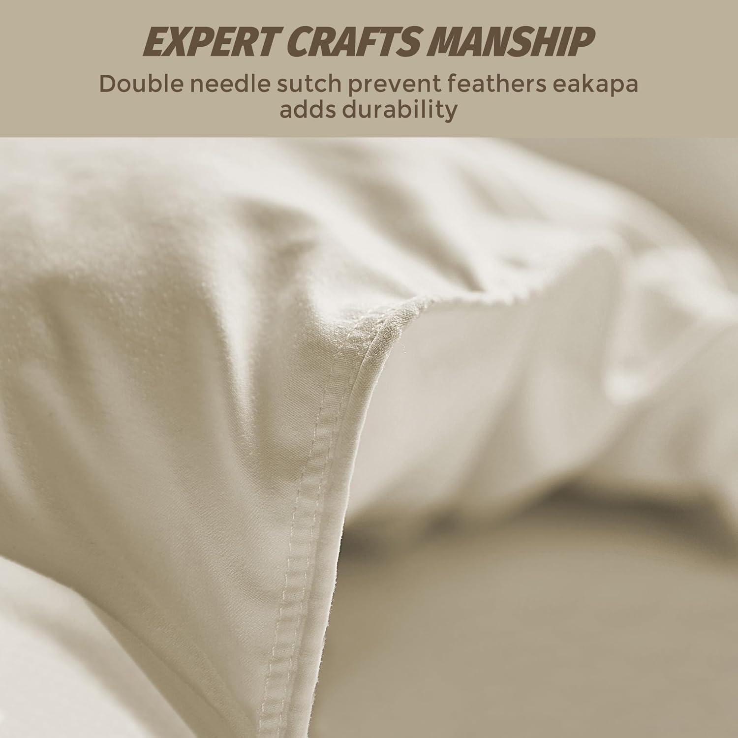 Peace Nest Heavyweight Kintzel Down Fibre Duvet 1 Inch Gusset & Reviews | Wayfair