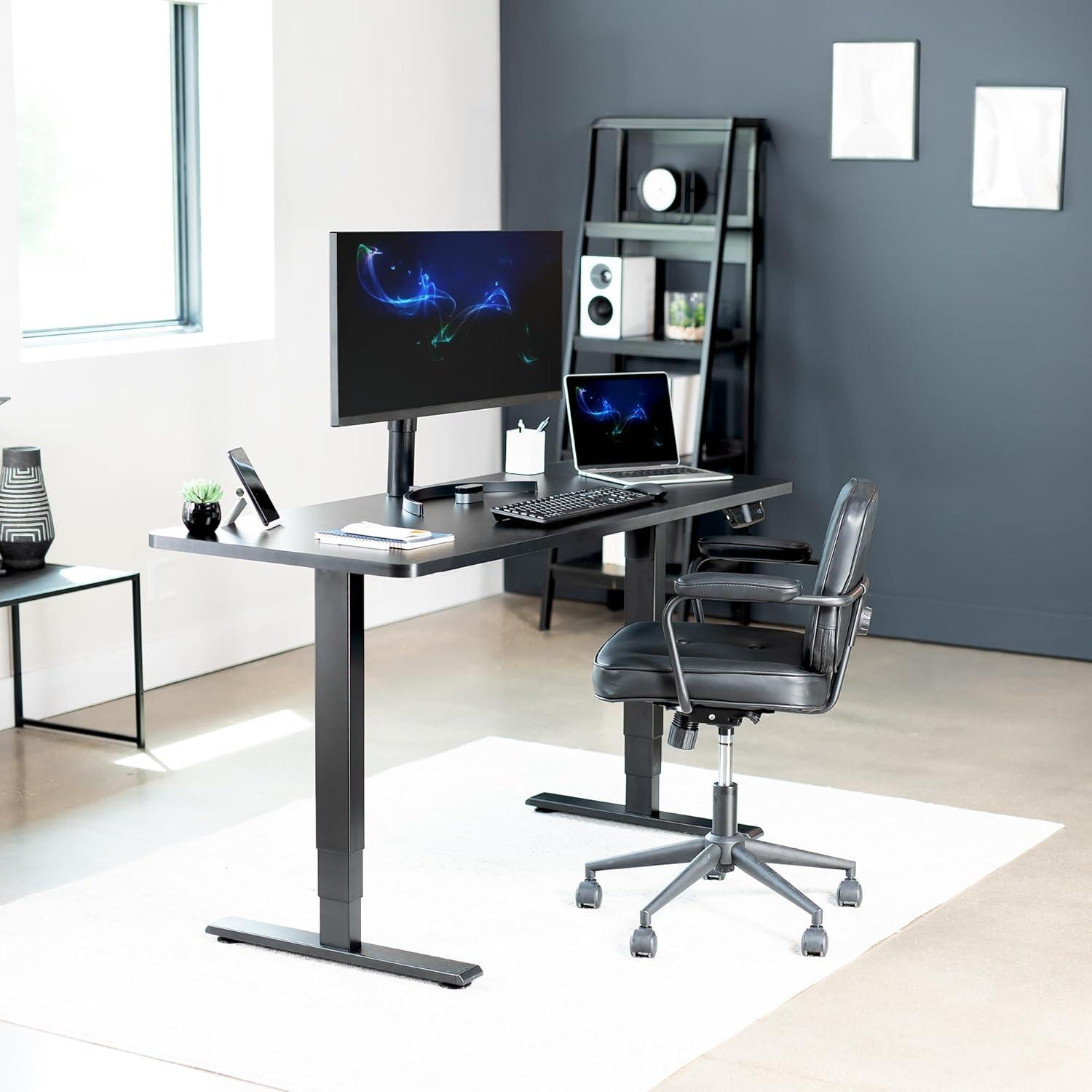 Electric Single Motor Desk Frame