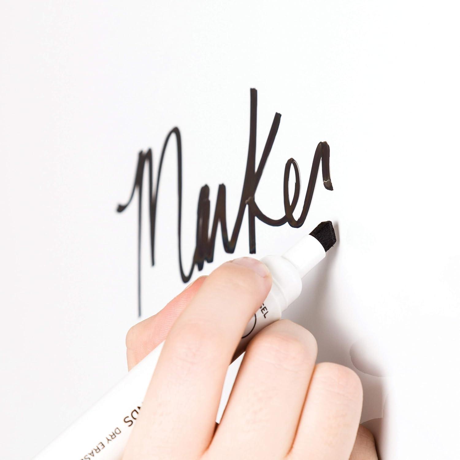 U Brands Wall Steel Magnetic Whiteboard