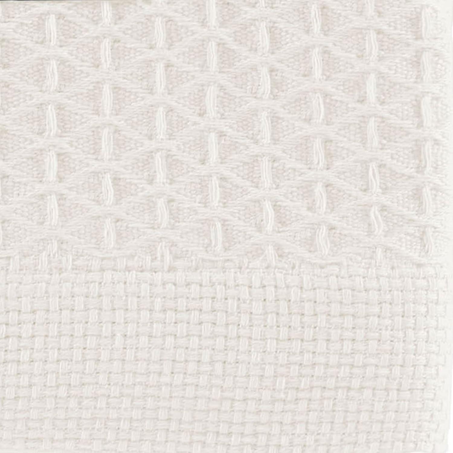 nautica  baird diamond knit cotton twill blanket