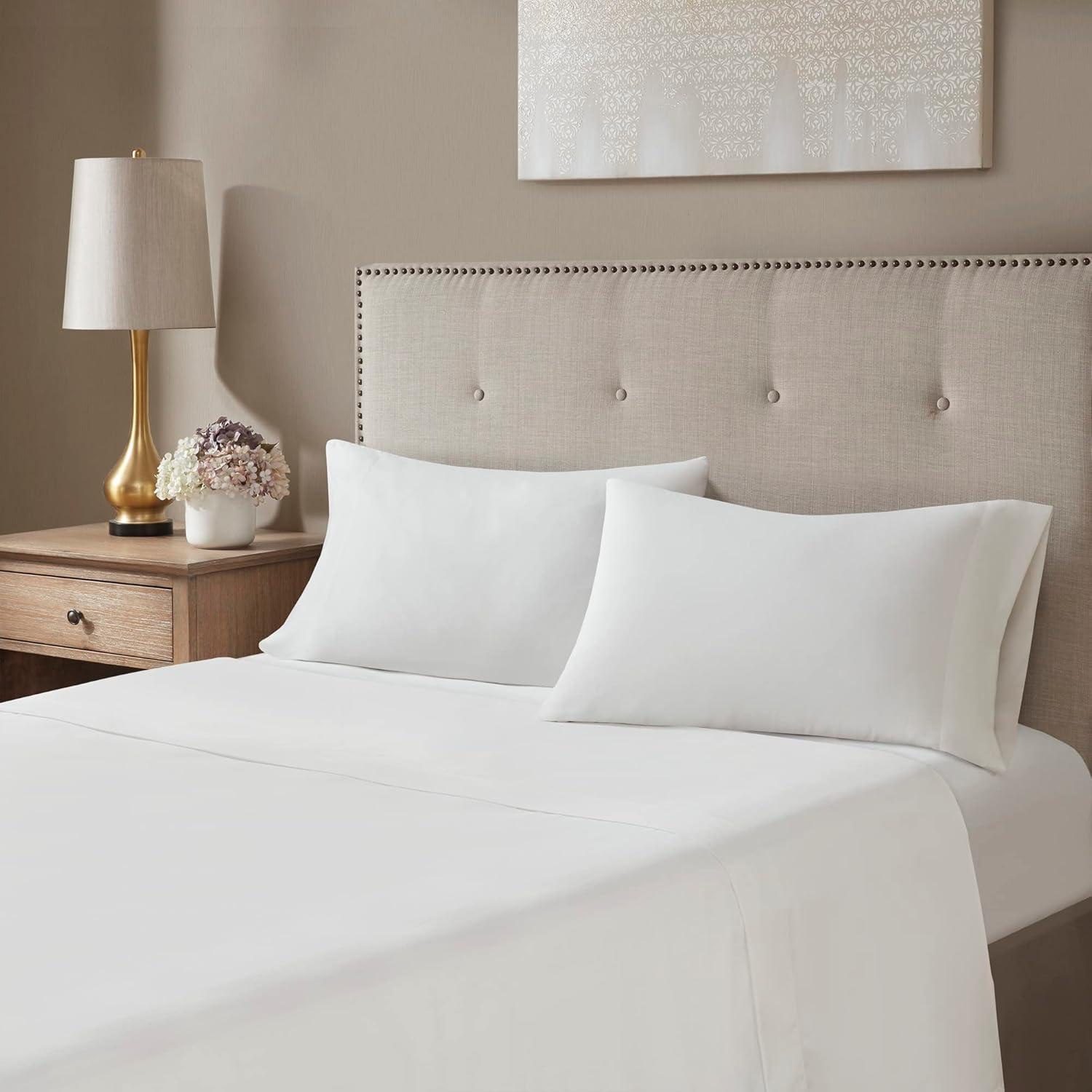 Madison Park Emilia 12 Piece Jacquard Comforter Set with Bed Sheets