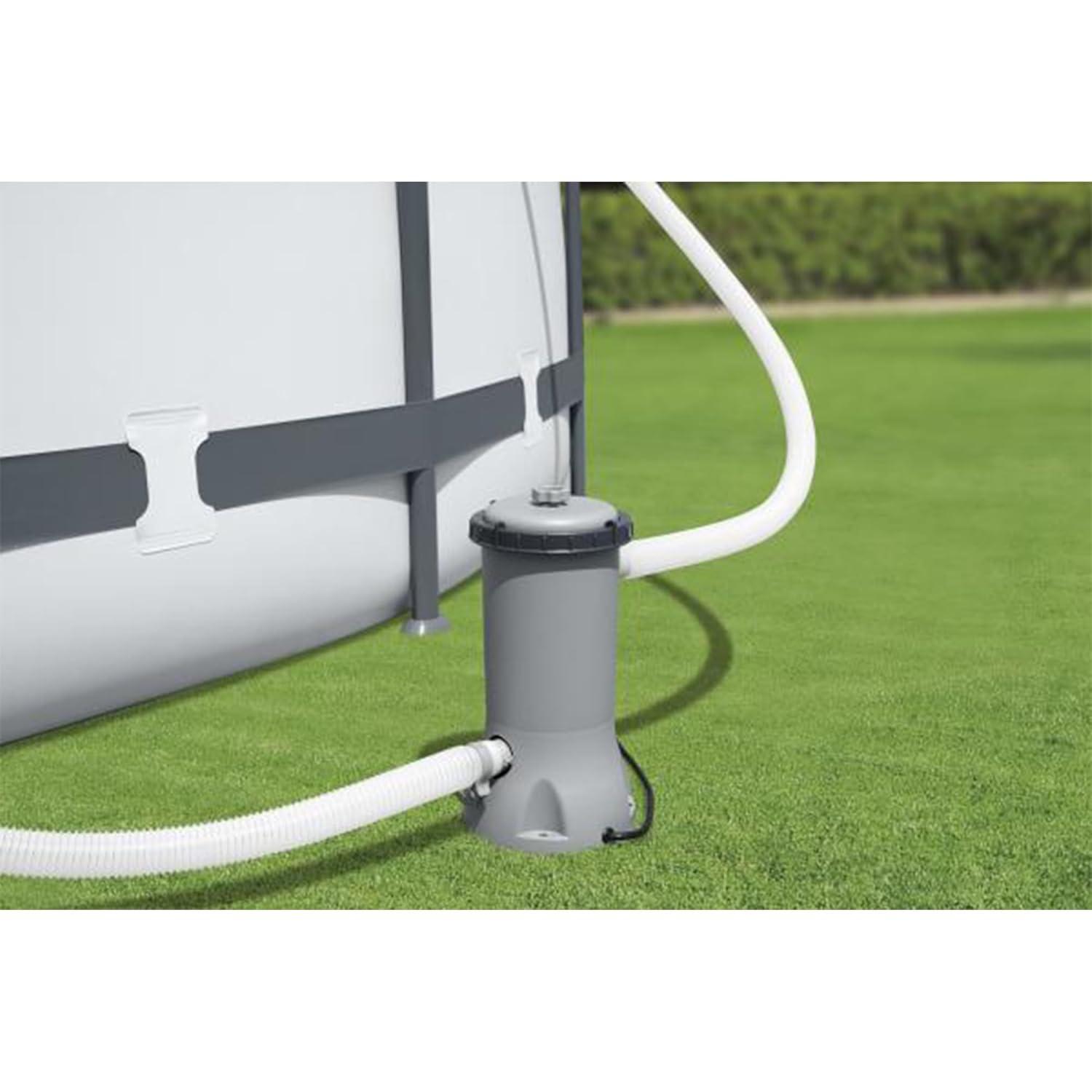 Bestway Bestway Flowclear 530 Gallons per Hour Above Ground Swimming Pool Filter Pump