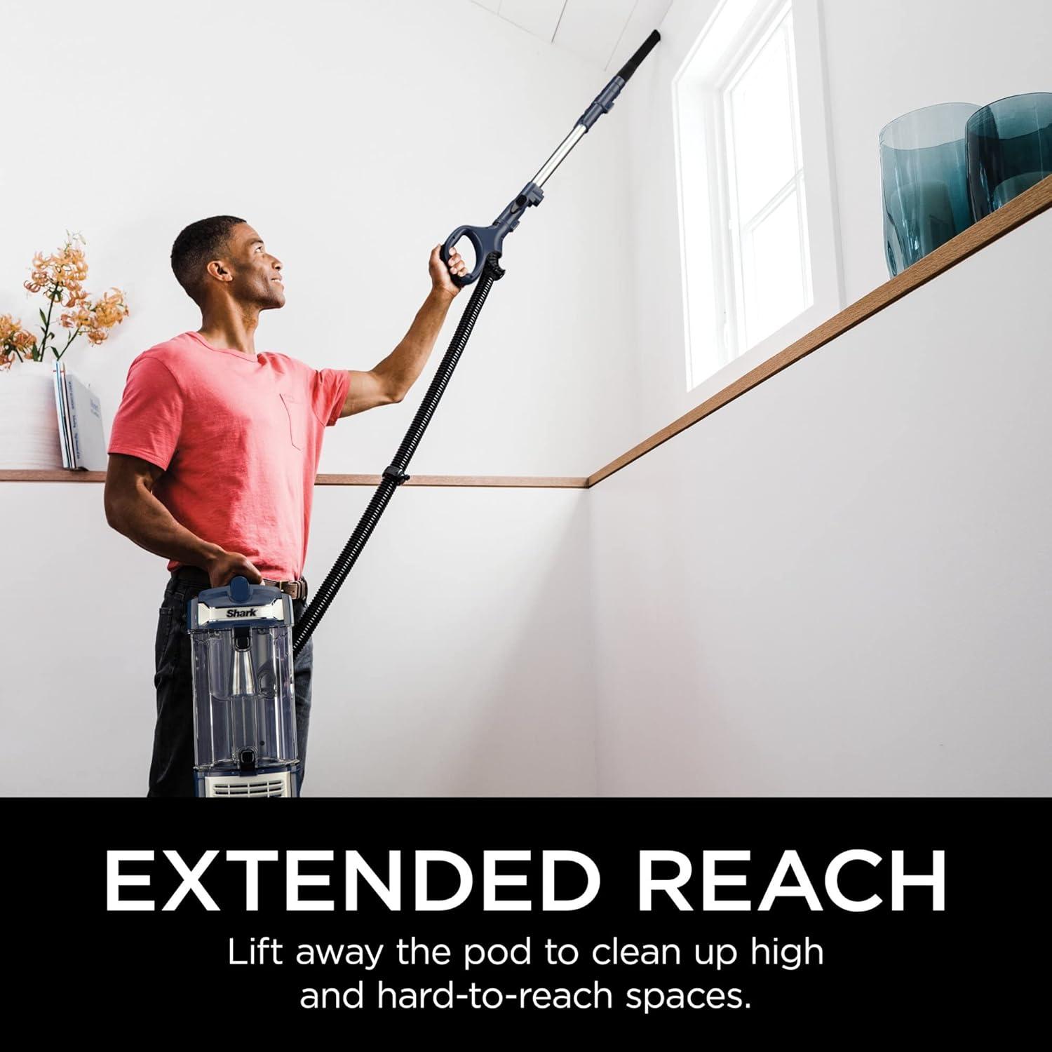 Shark® Rotator® Lift-Away® Upright Vacuum with PowerFins™ and Self-Cleaning Brushroll, ZD400