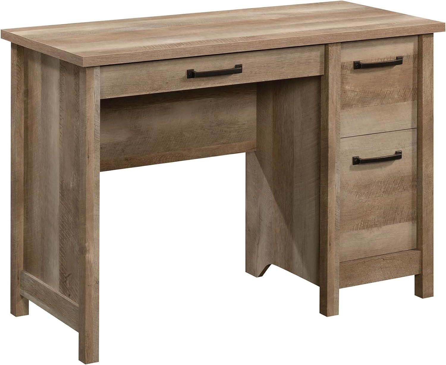 Cannery Bridge Desk Lintel Oak - Sauder