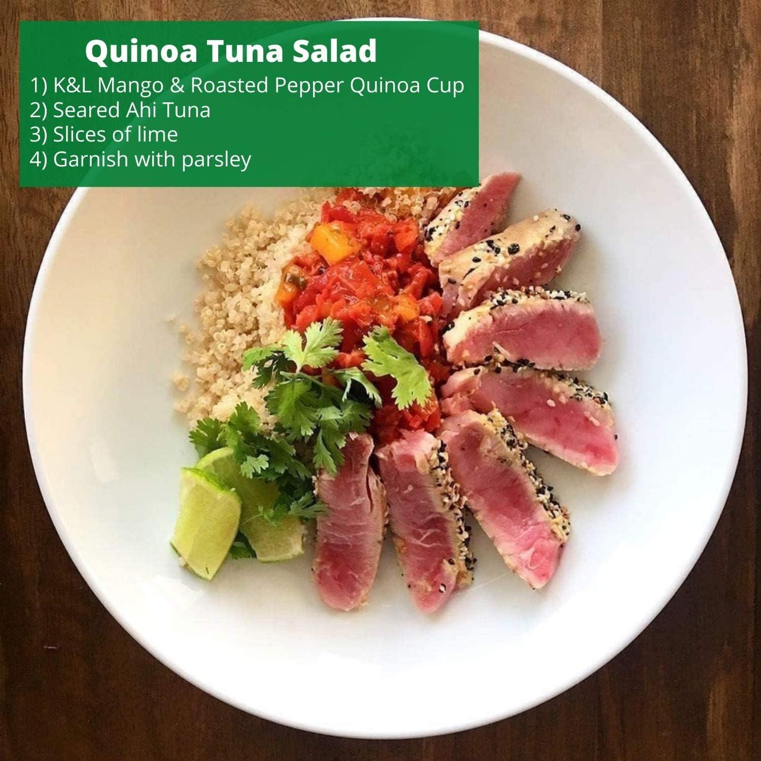 Cucina & Amore Kitchen and Love Quinoa With Mango and Roasted Pepper - Case of 6/7.9 oz