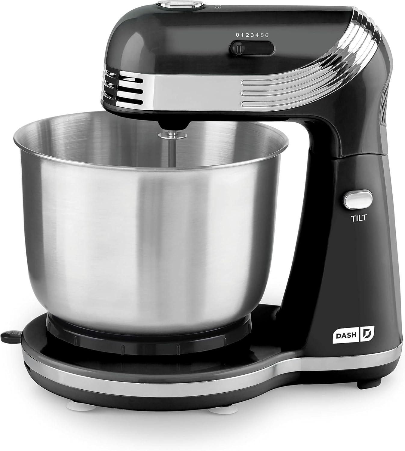 DASH Dash Mixers 6 Speed 2.5 Qt. Stand Mixer DCSM250BK