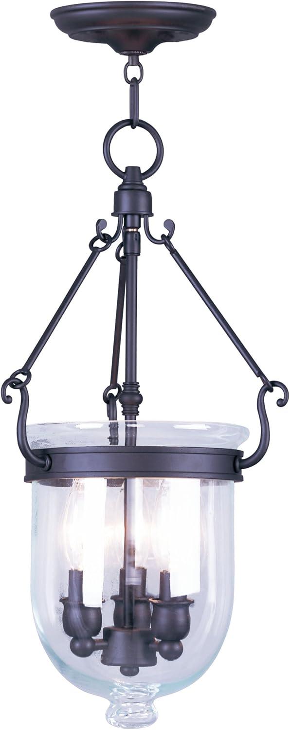 Livex Lighting Jefferson 3 - Light Chandelier in  Bronze